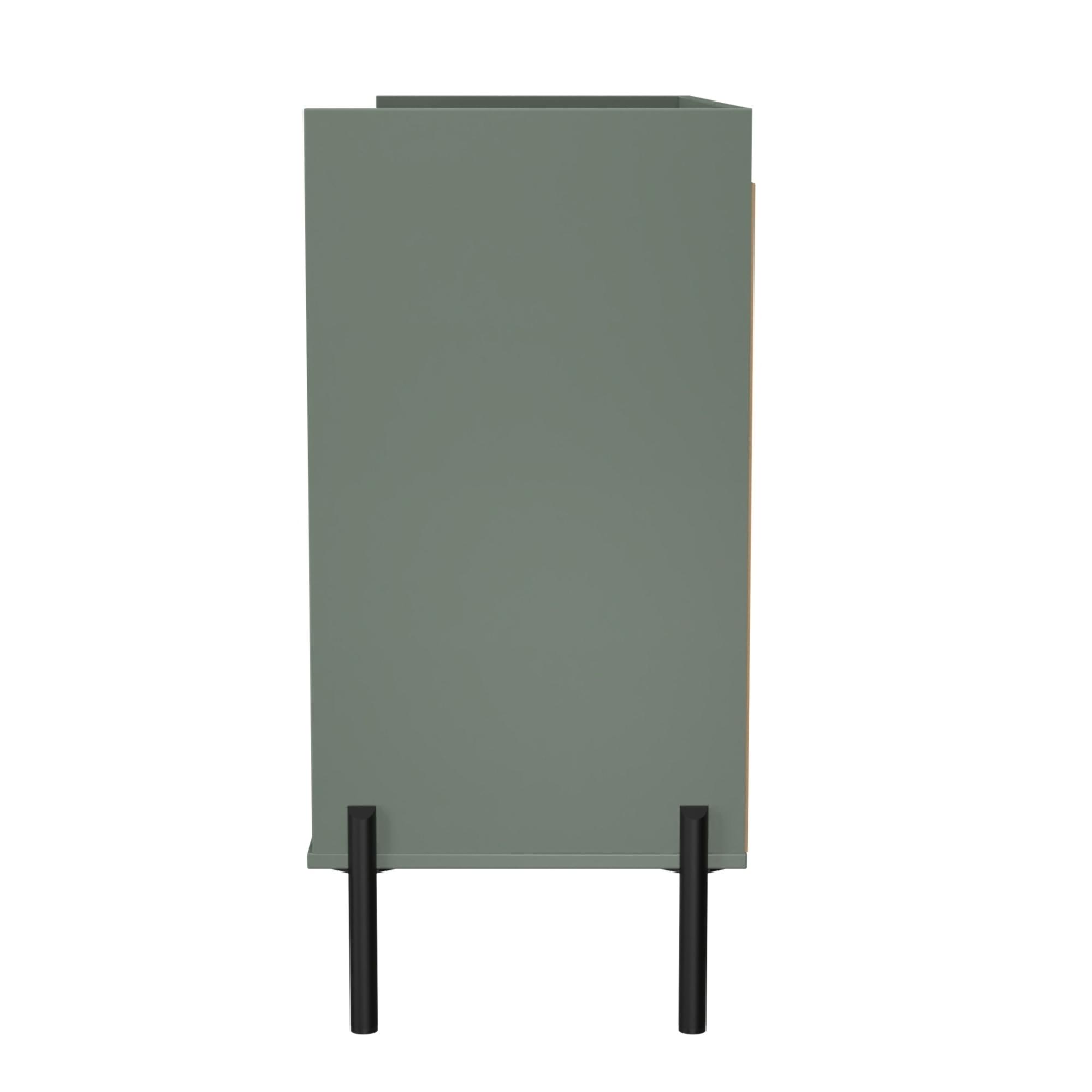 Osaka Chest - 6 Drawer - Midi - Reed Green Fluted