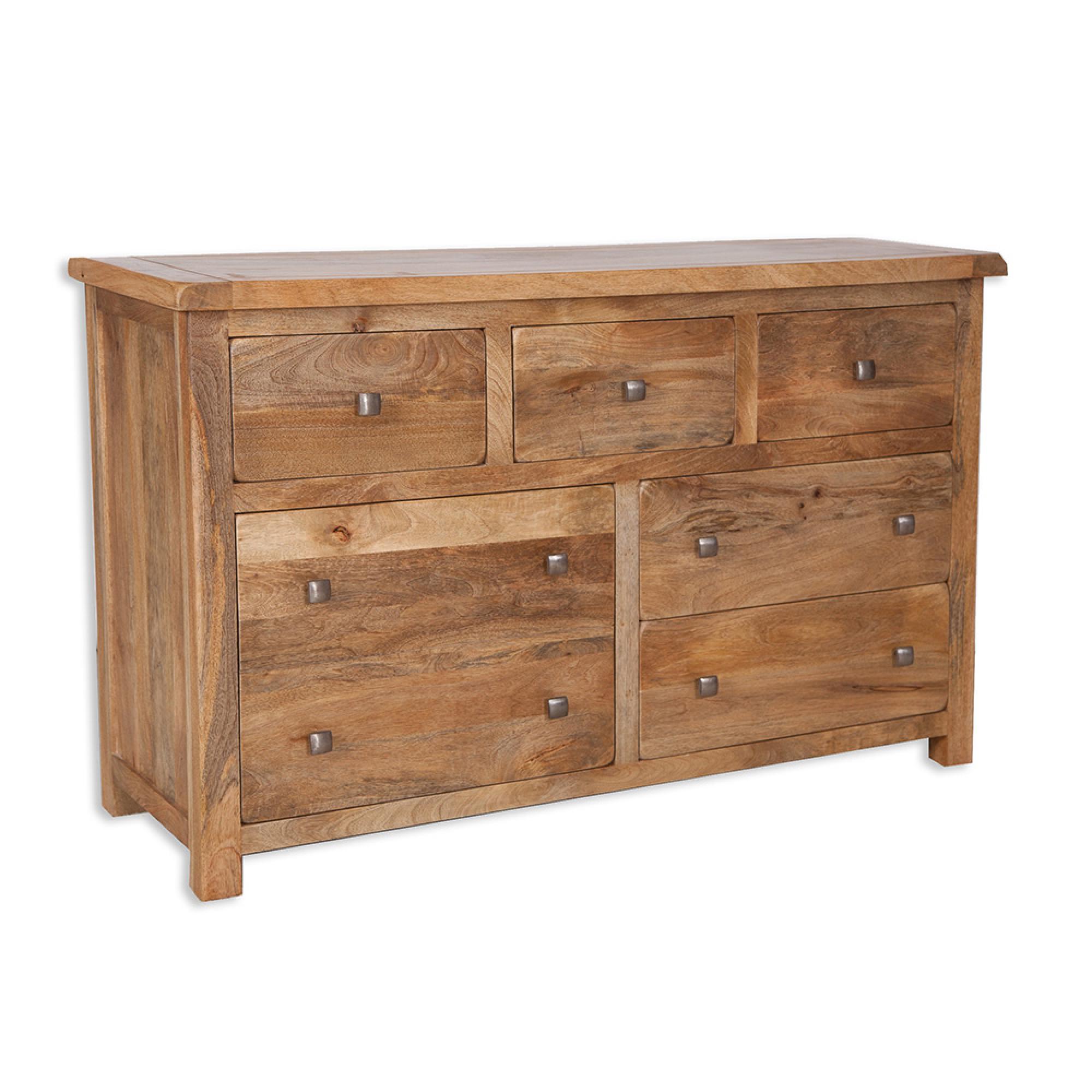 Odisha Chest - 7 Drawer - Wide - Solid Mango Wood