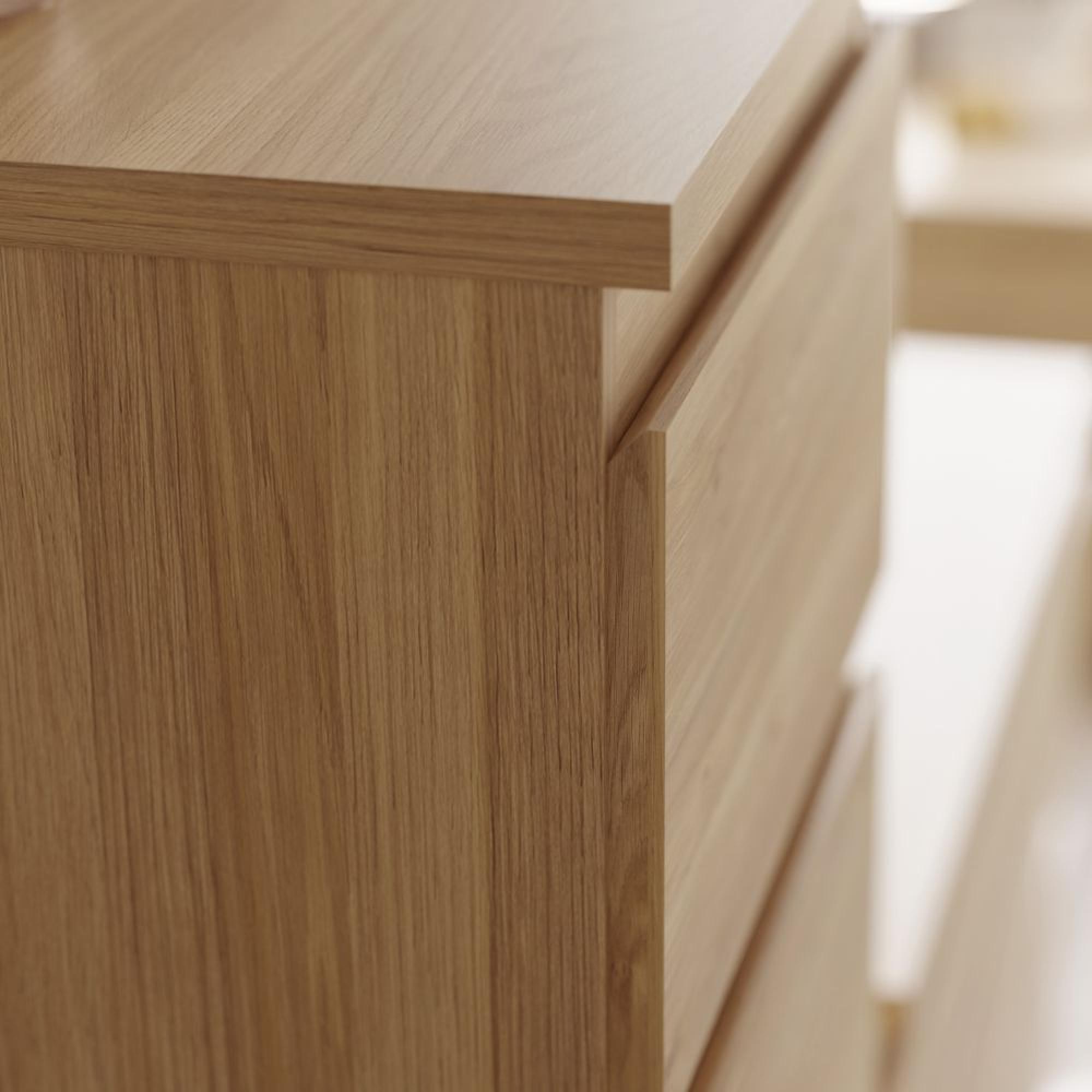 Edmore Chest - 5 Drawer - Tall - Light Oak