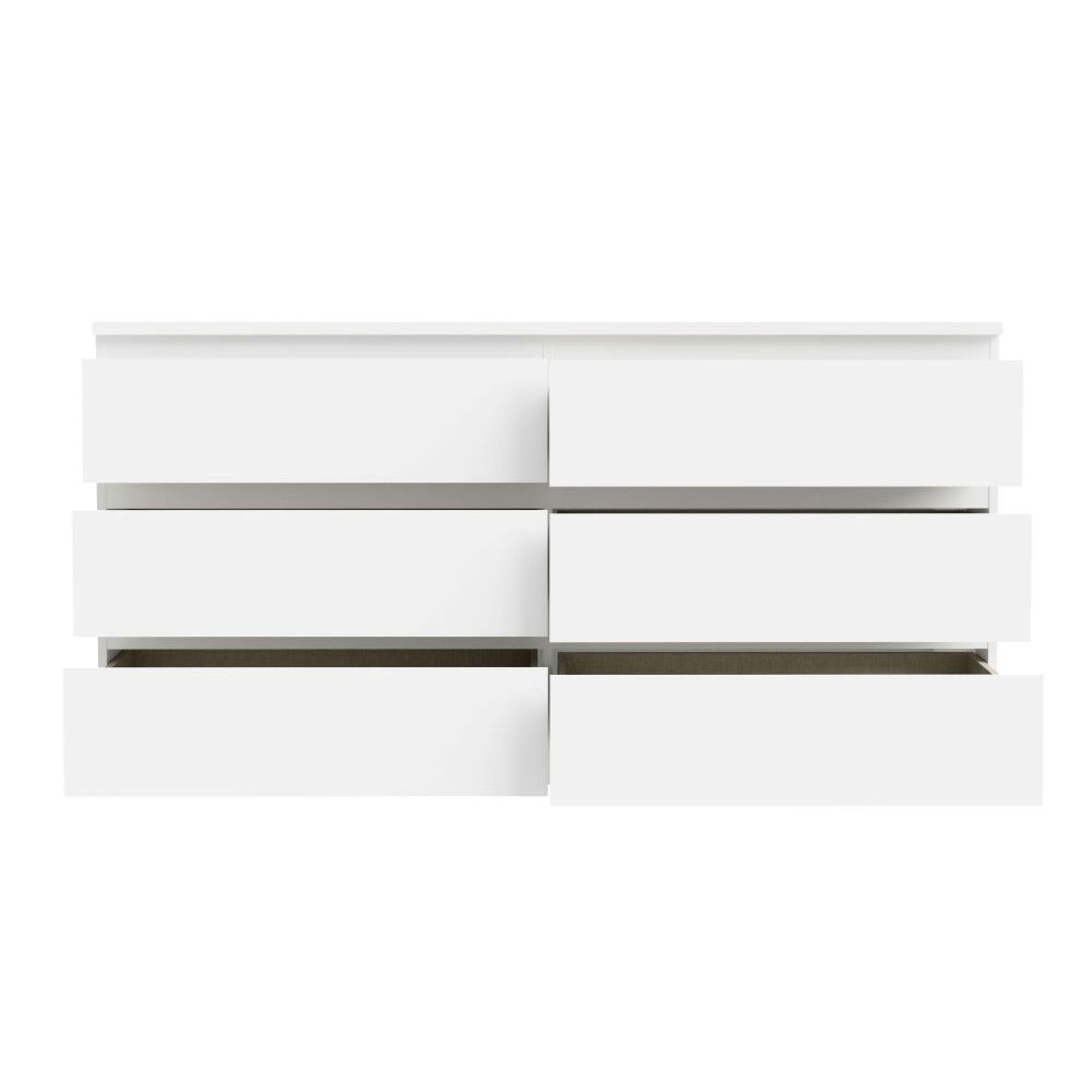 Edmore Chest - 6 Drawer - Large - White