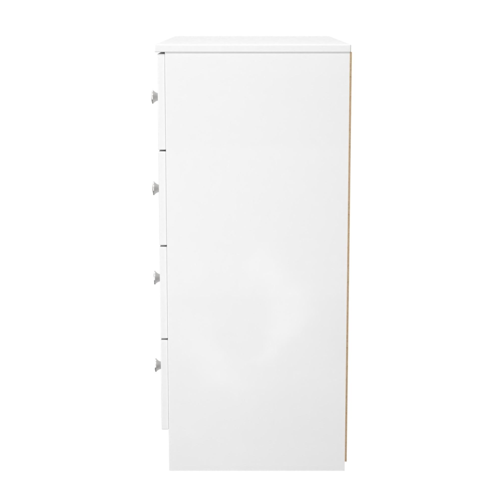 Yarmouth Chest - 4 Drawer - White Matt