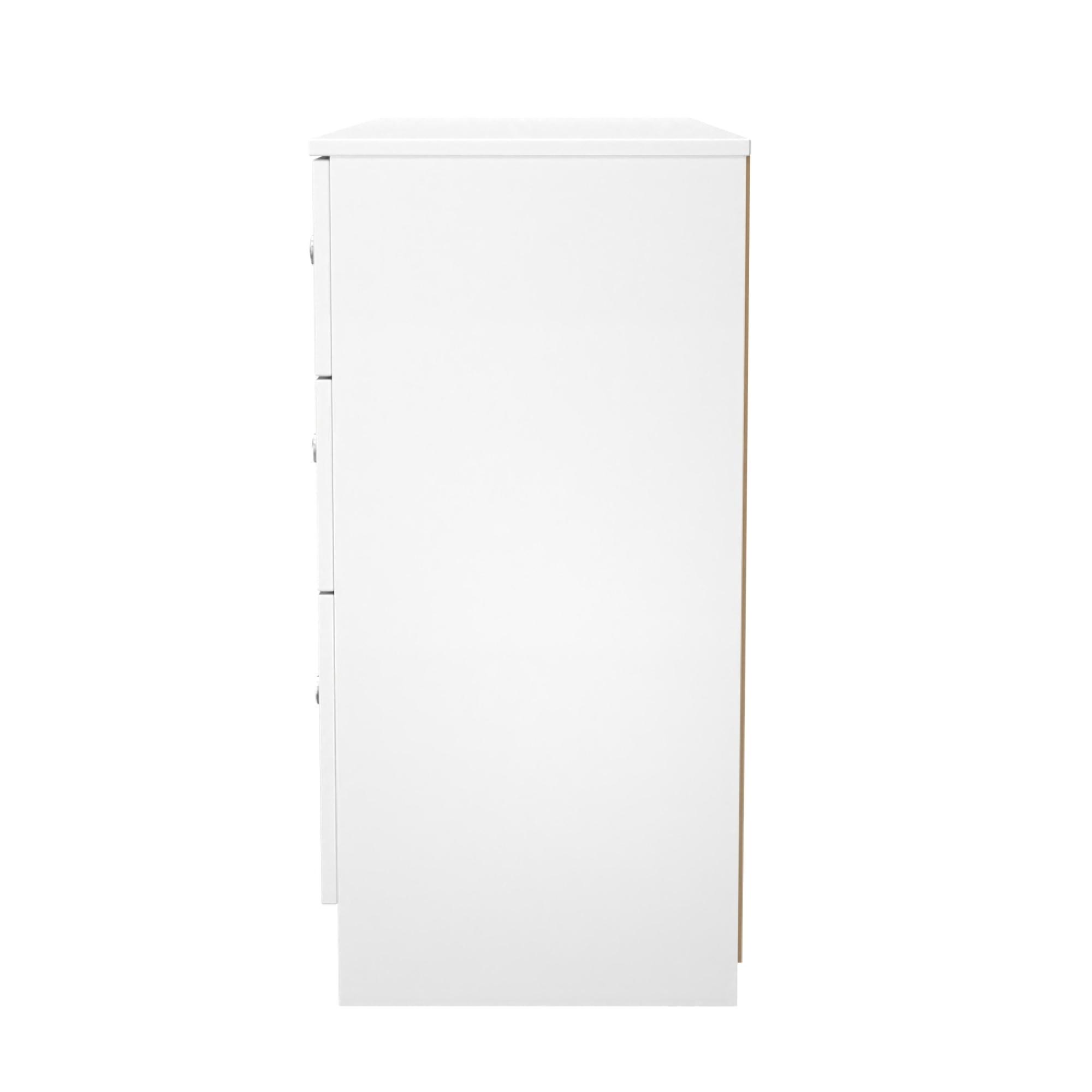 Yarmouth Chest - 6 Drawer - Midi - White Matt
