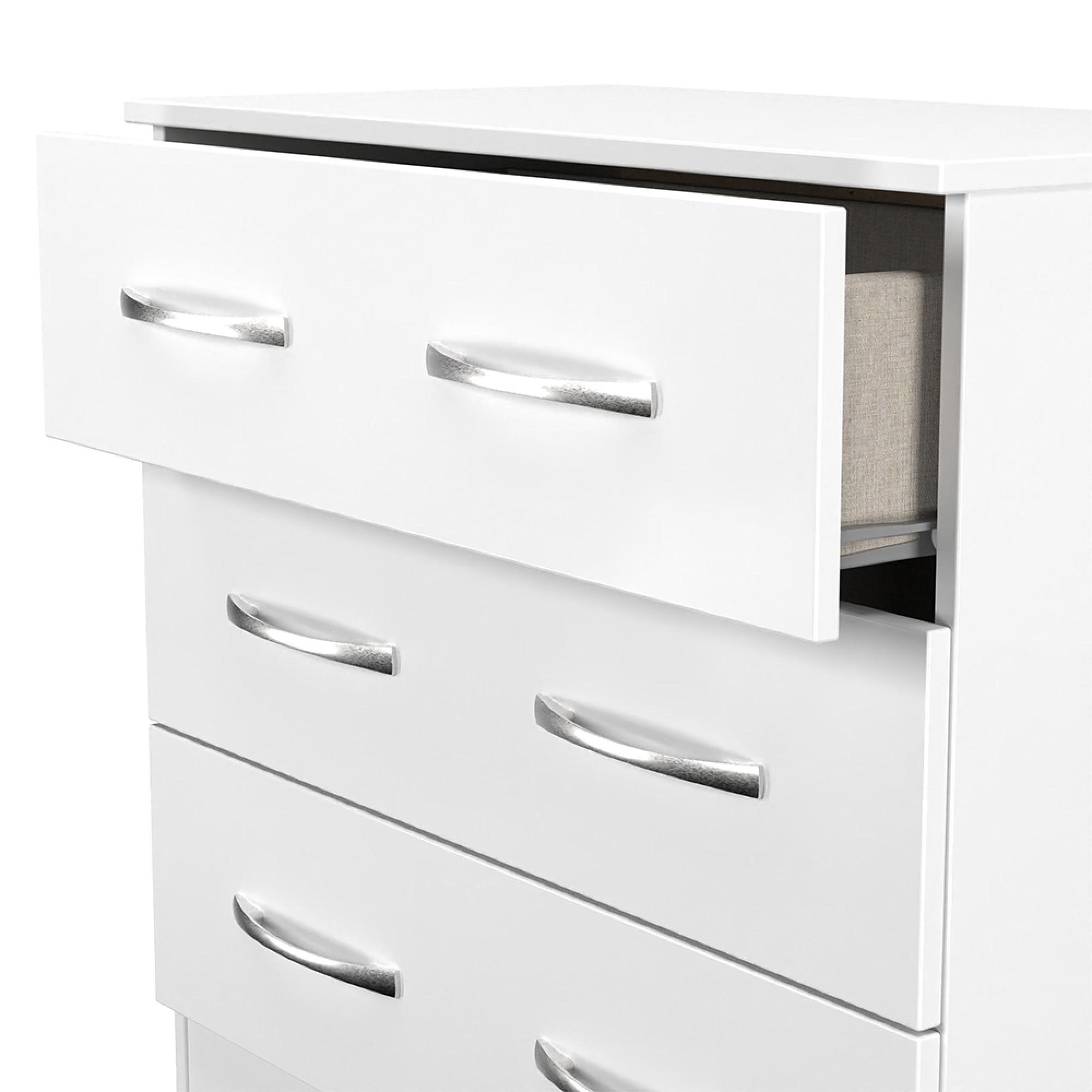 Avon Chest - 3 Drawer - Small - White