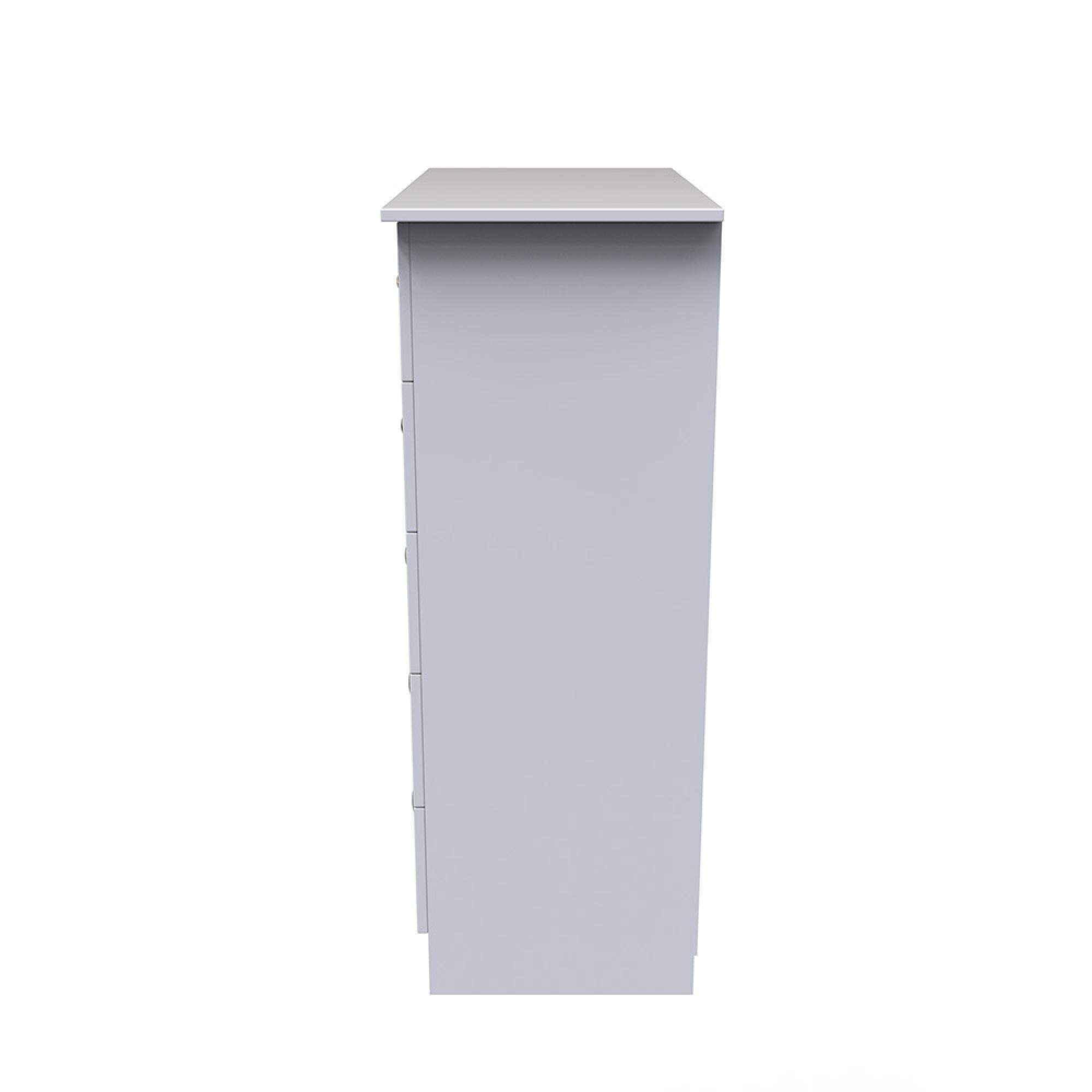 Avon Chest - 5 Drawer - White