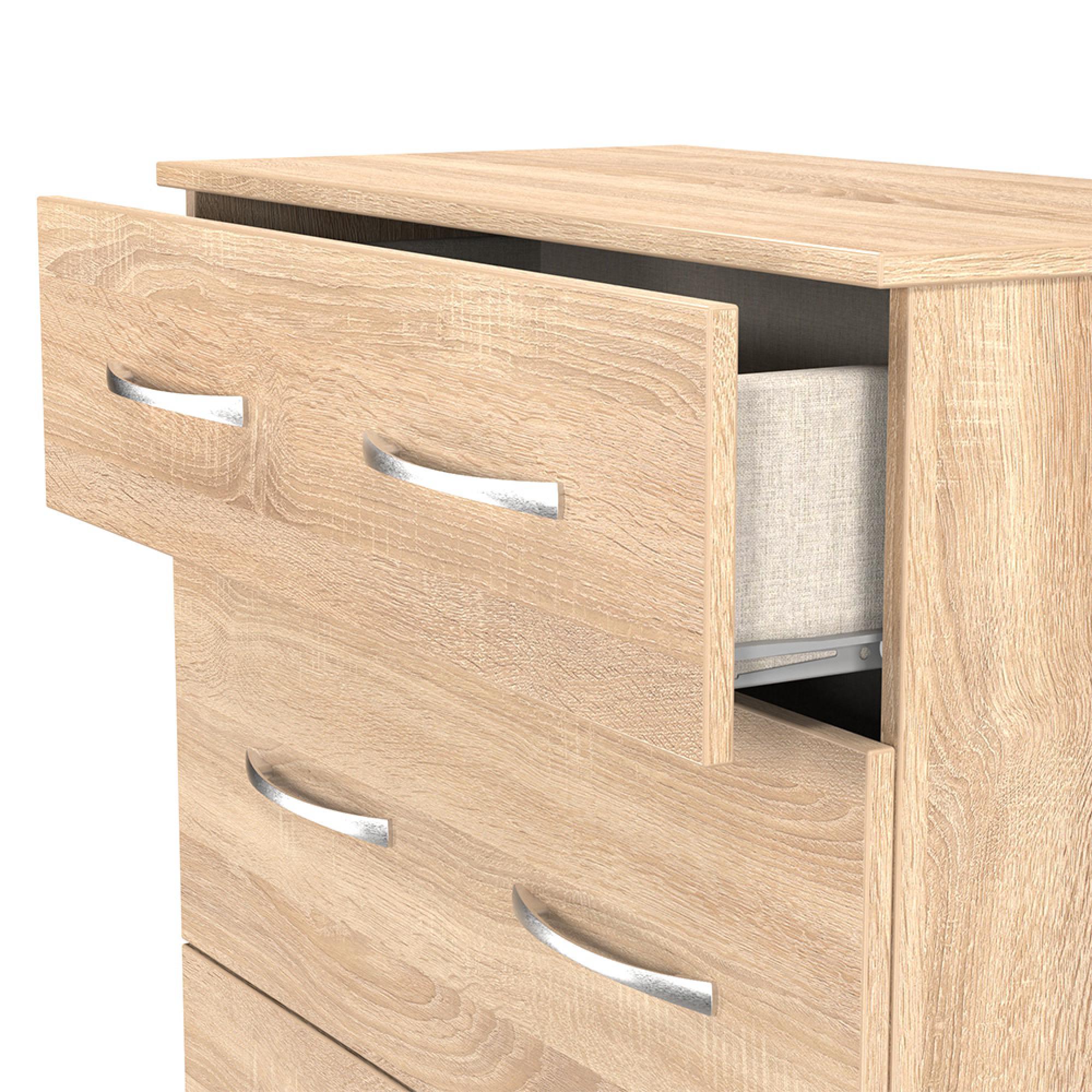 Avon Chest - 3 Drawer - Deep - Oak