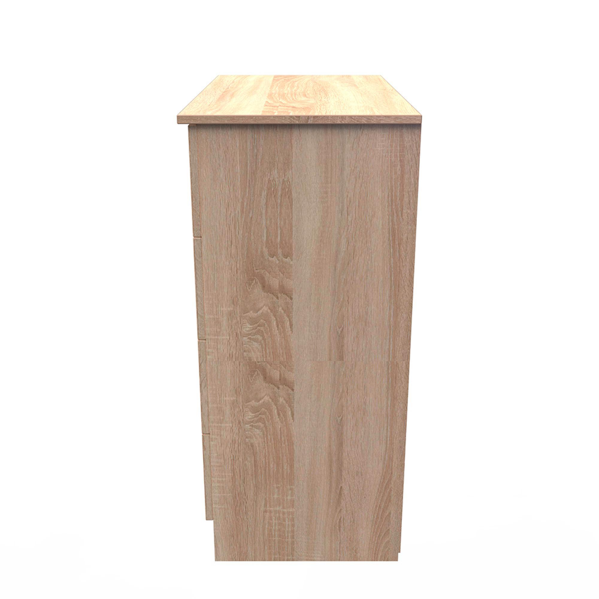 Avon Chest - 4 Drawer - Oak