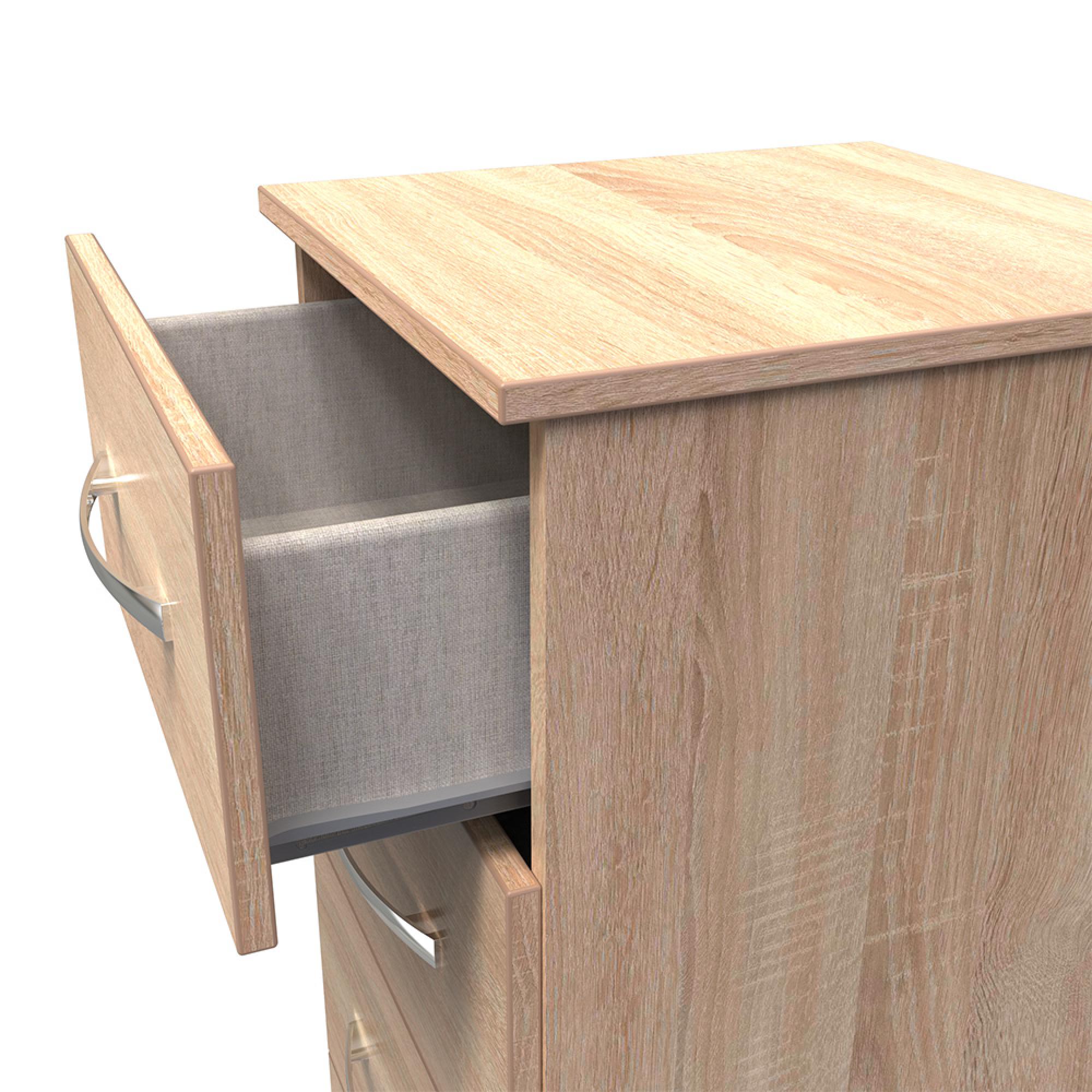 Avon Chest - 5 Drawer - Narrow - Oak