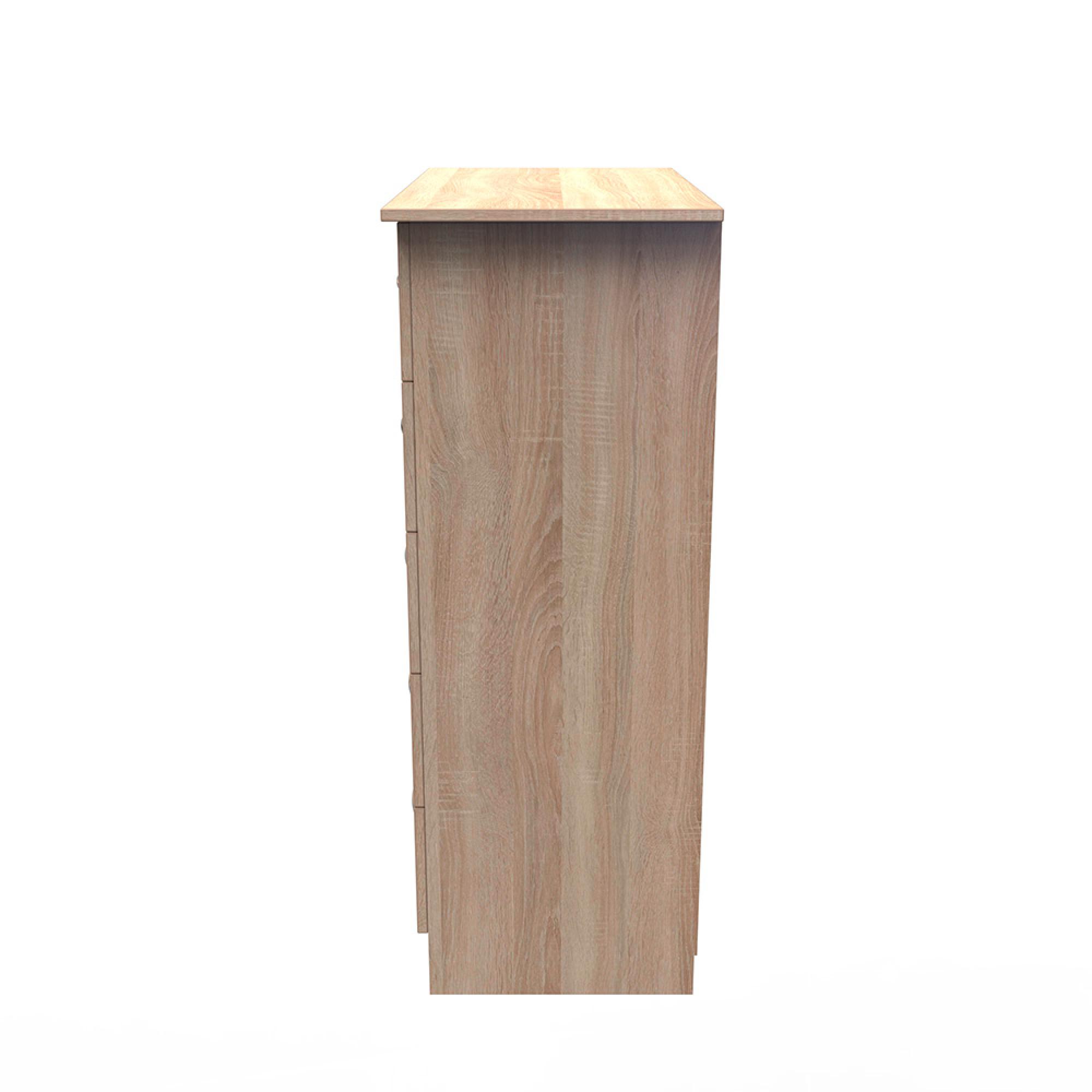 Avon Chest - 5 Drawer - Oak