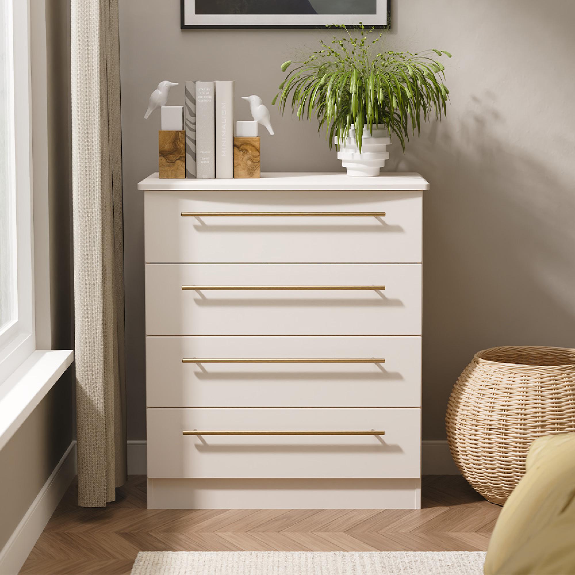 Haworth Chest - 4 Drawer - Cashmere