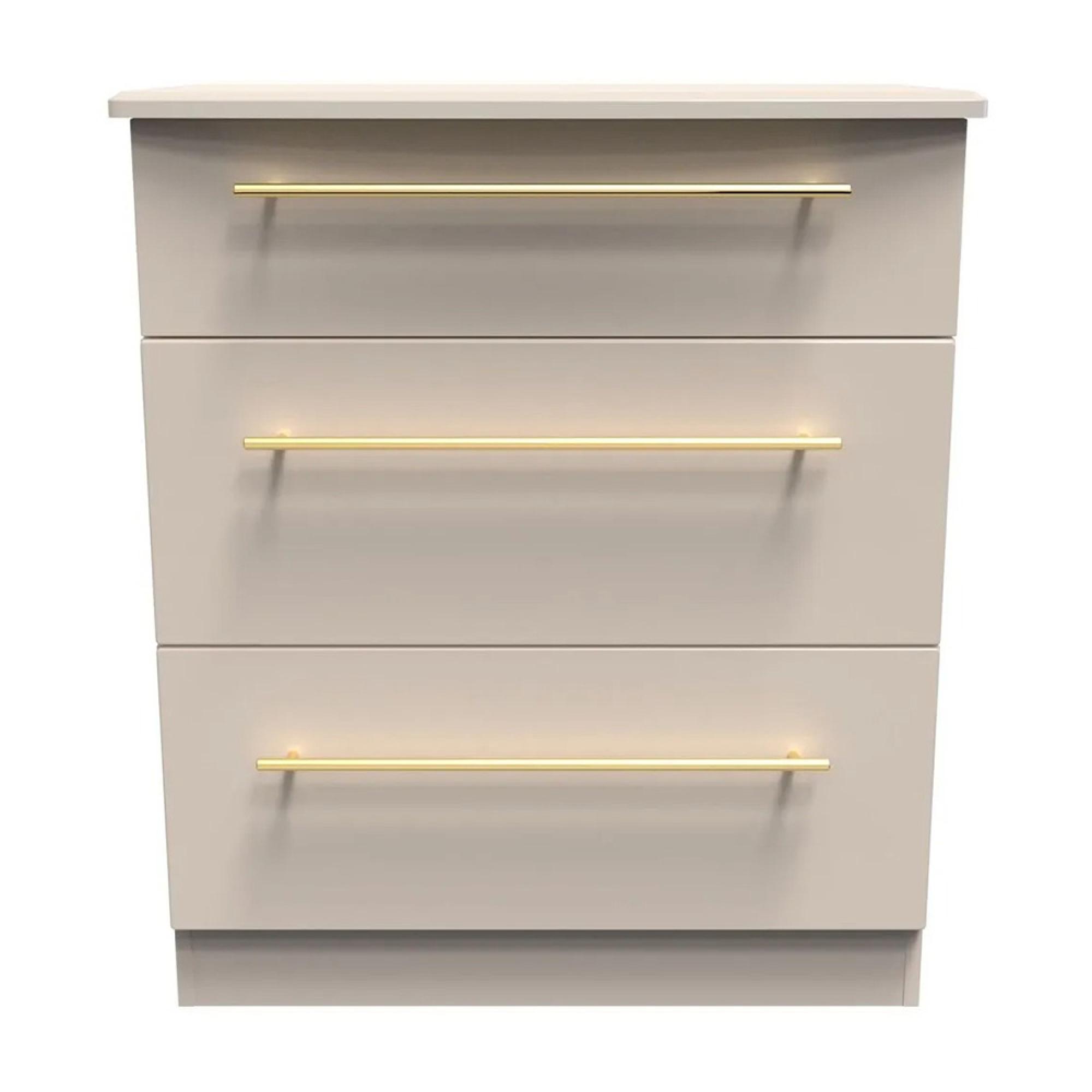 Haworth Chest - 3 Drawer - Small - Cashmere