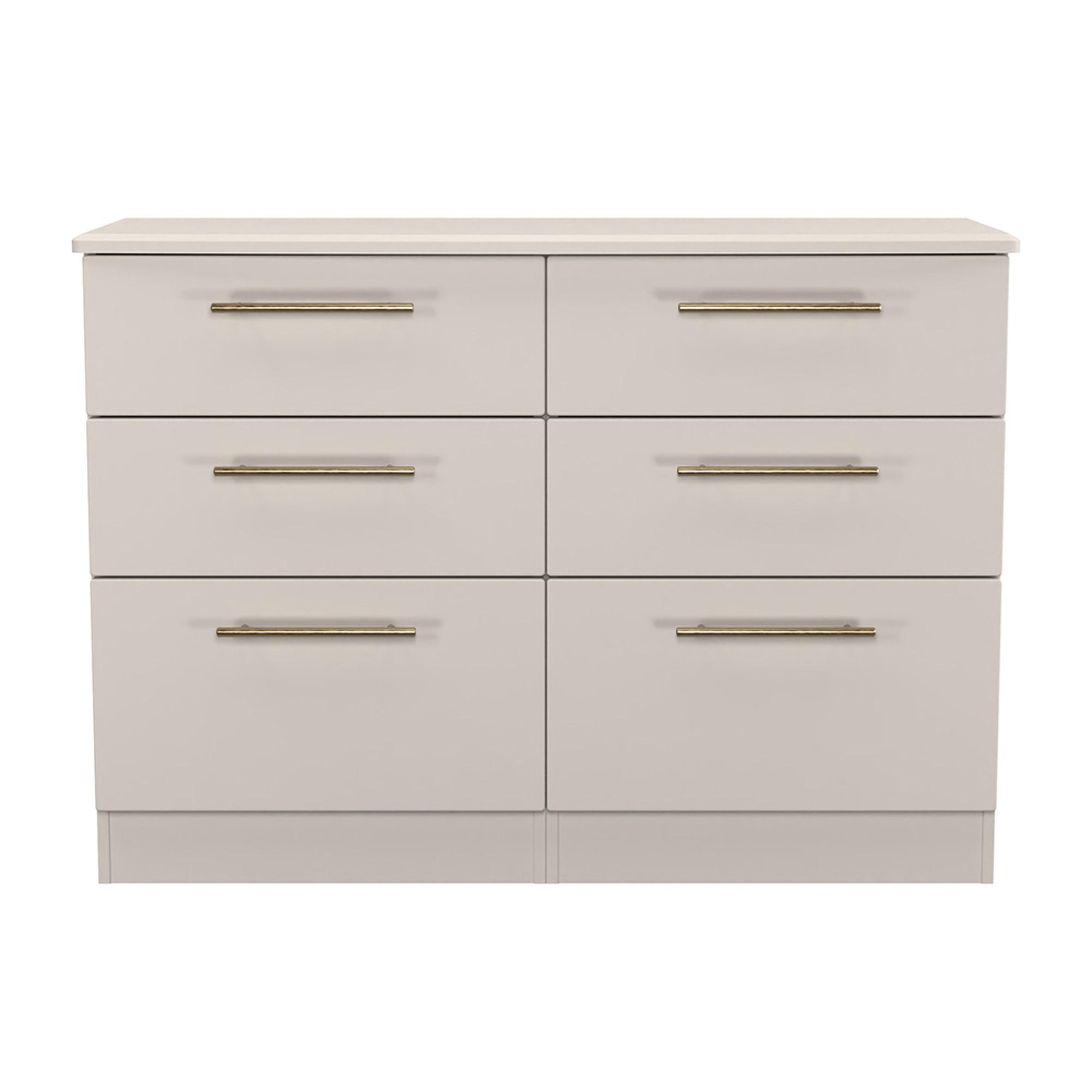 Haworth Chest - 6 Drawer - Midi - Cashmere