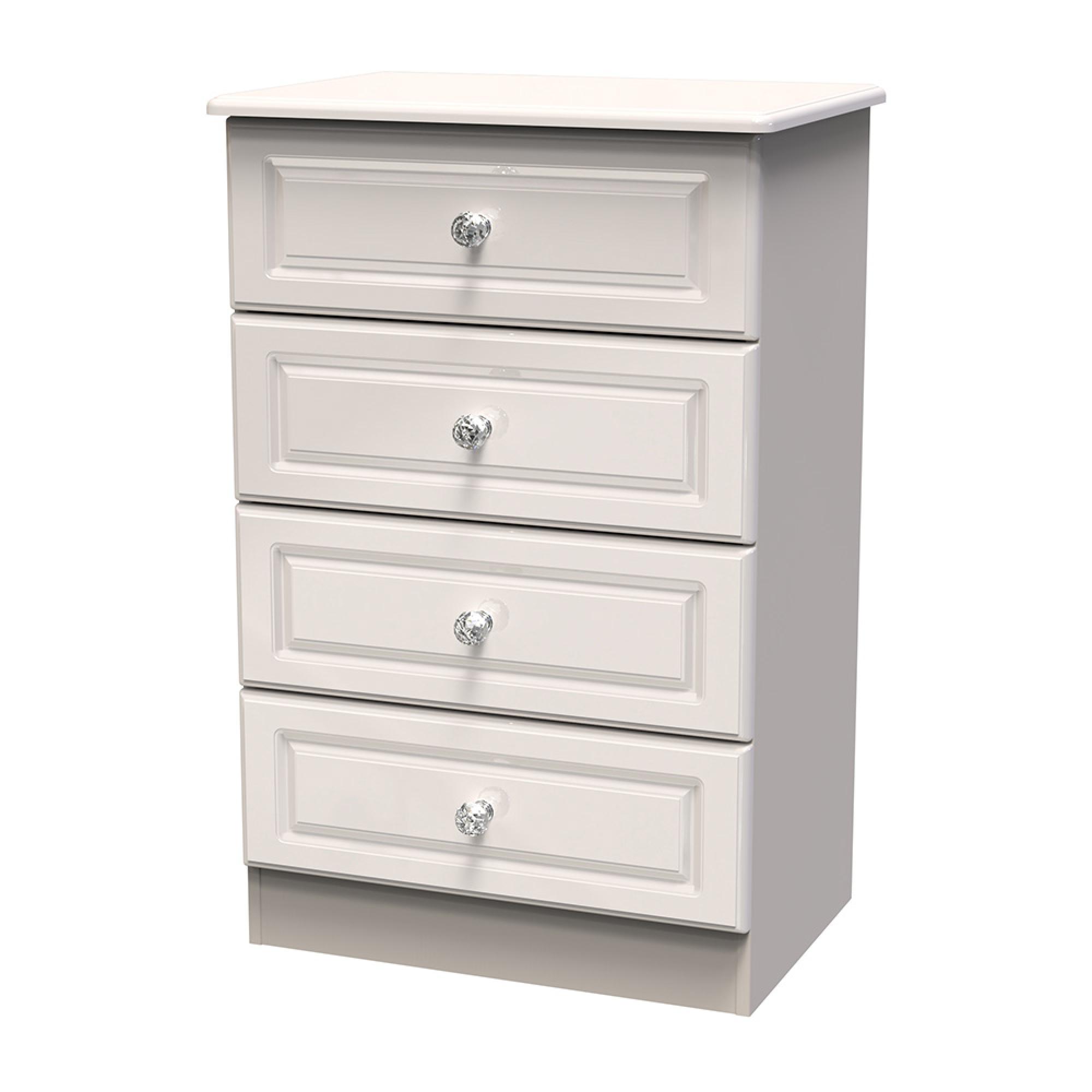Balmoral Chest - 4 Drawer - Midi - Cashmere