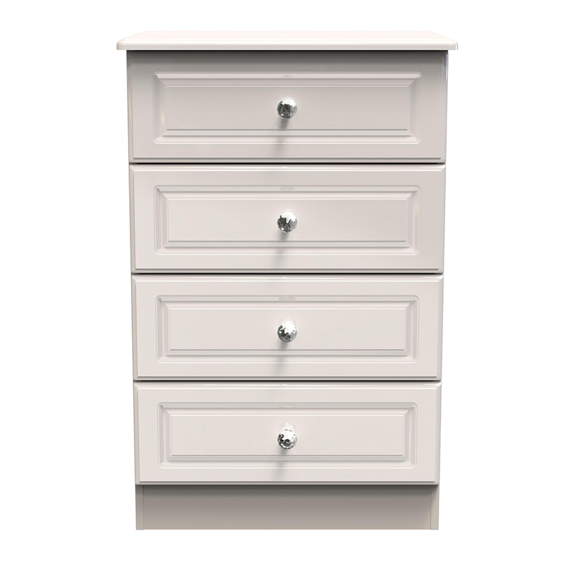 Balmoral Chest - 4 Drawer - Midi - Cashmere