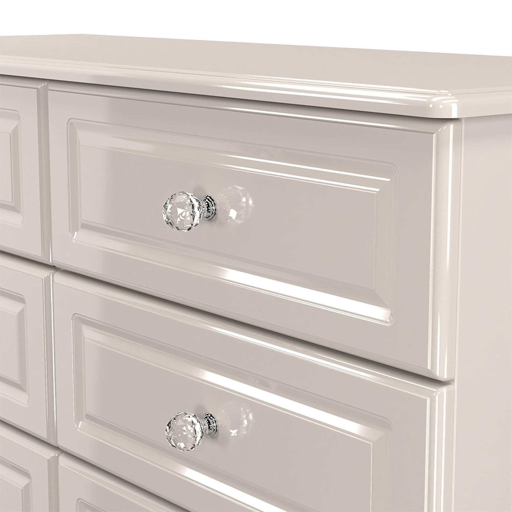 Balmoral Chest - 6 Drawer - Midi - Cashmere