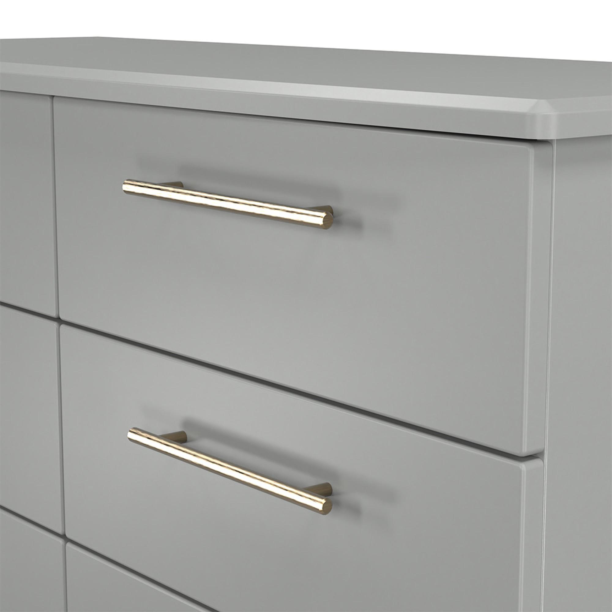 Haworth Chest - 6 Drawer - Midi - Grey