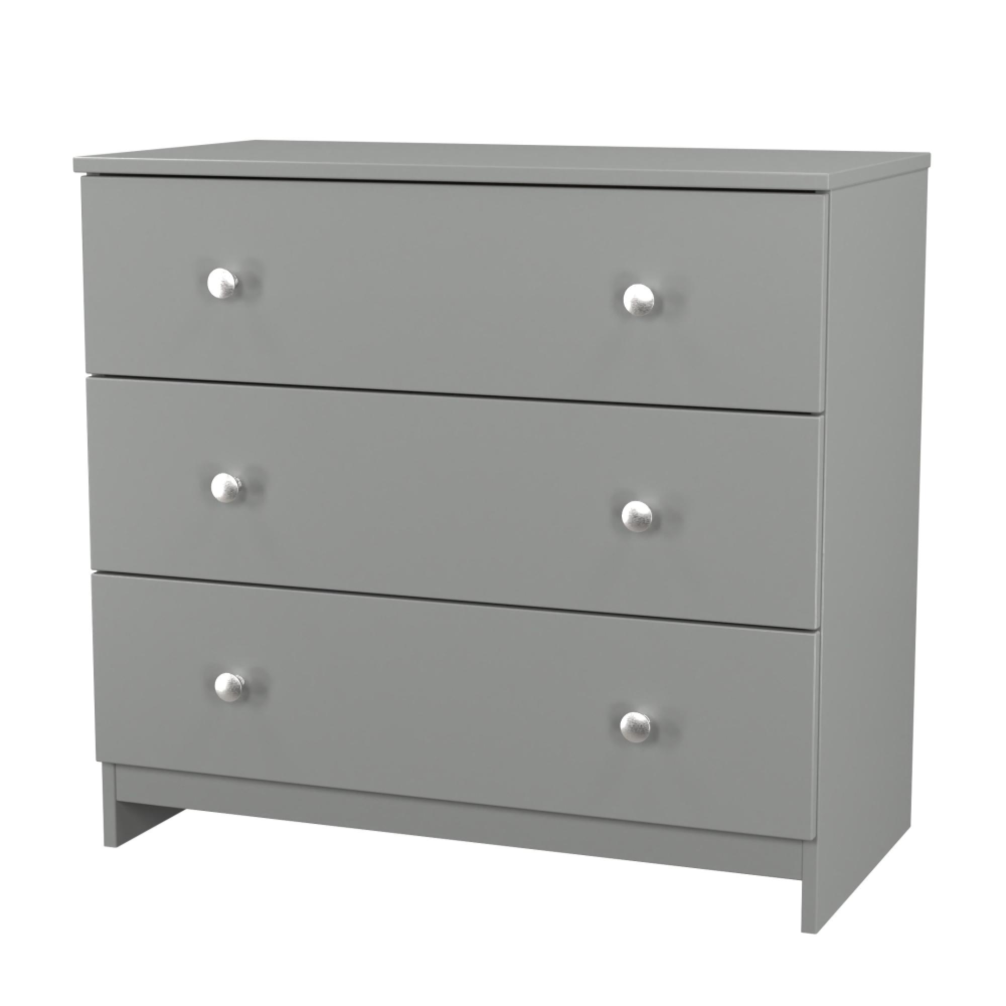 Yarmouth Chest - 3 Drawer - Dusk Grey