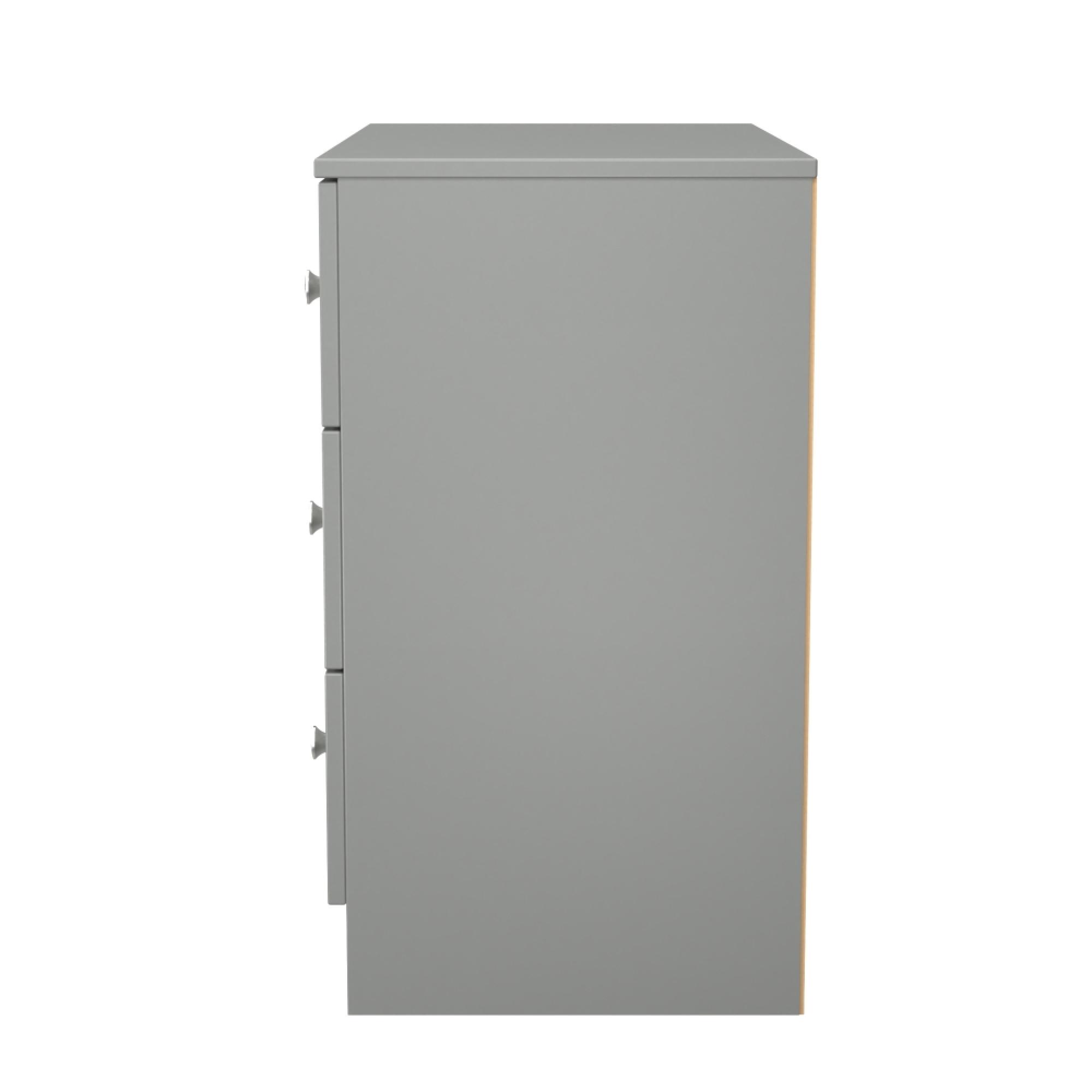 Yarmouth Chest - 3 Drawer - Dusk Grey