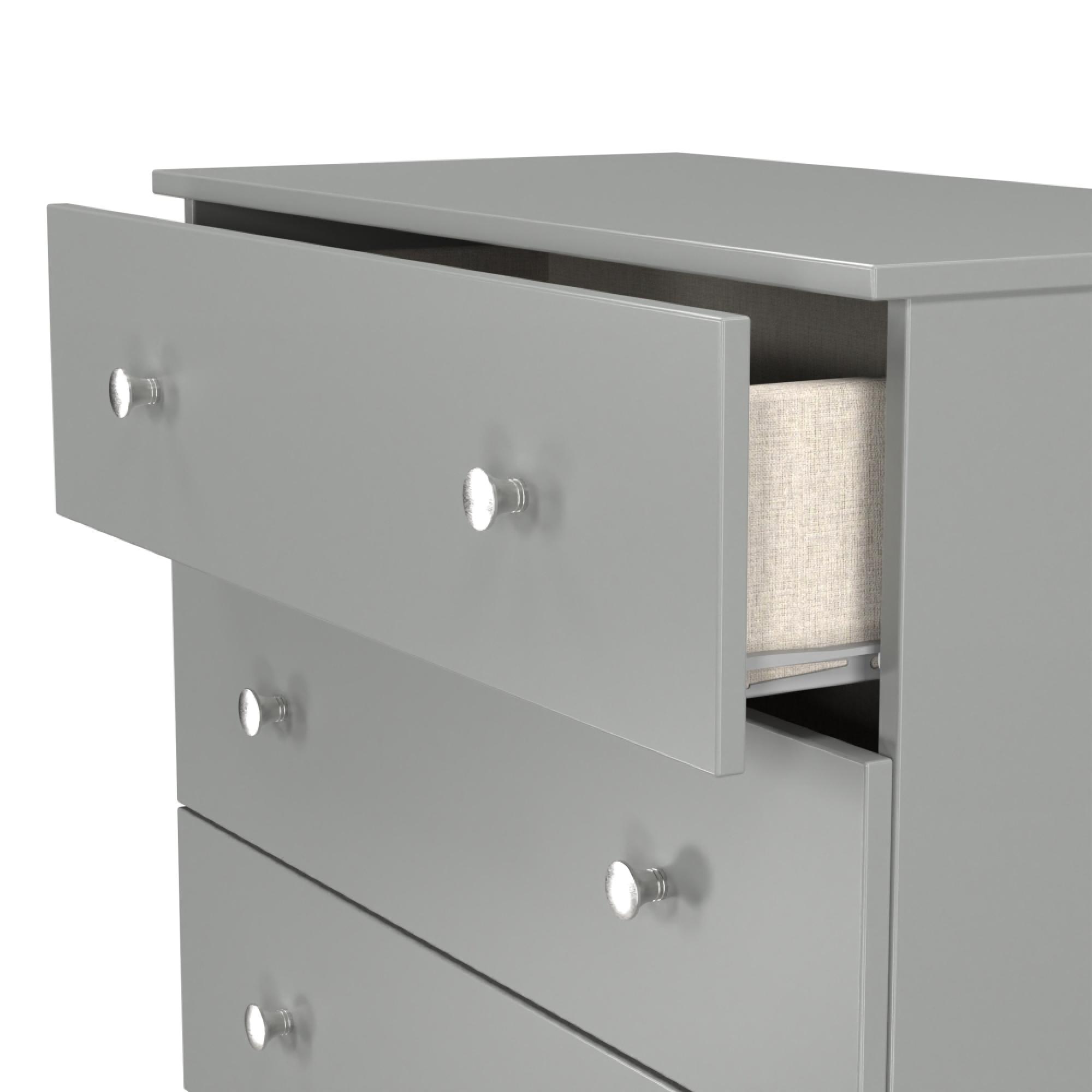 Yarmouth Chest - 4 Drawer - Dusk Grey