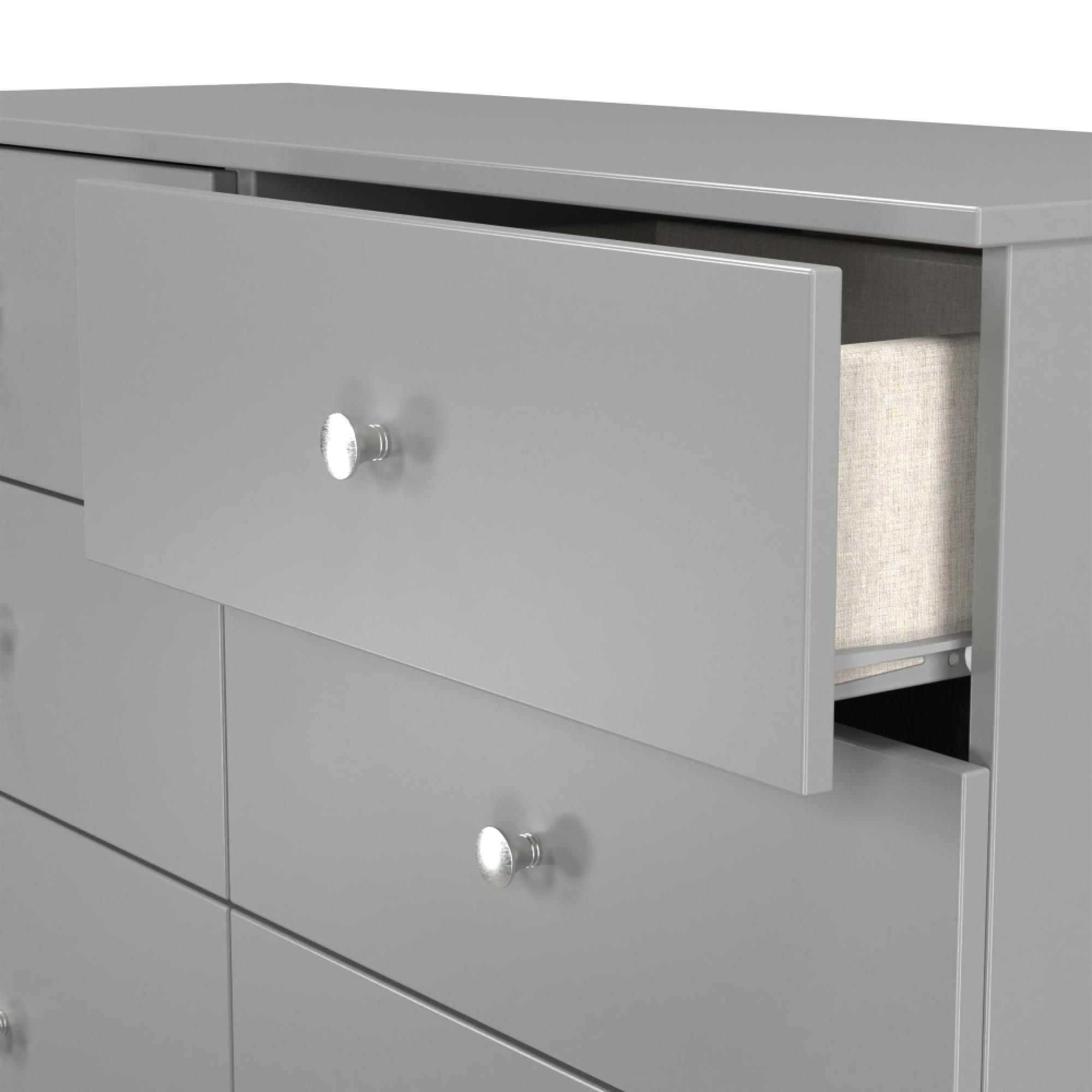 Yarmouth Chest - 6 Drawer - Midi - Dusk Grey