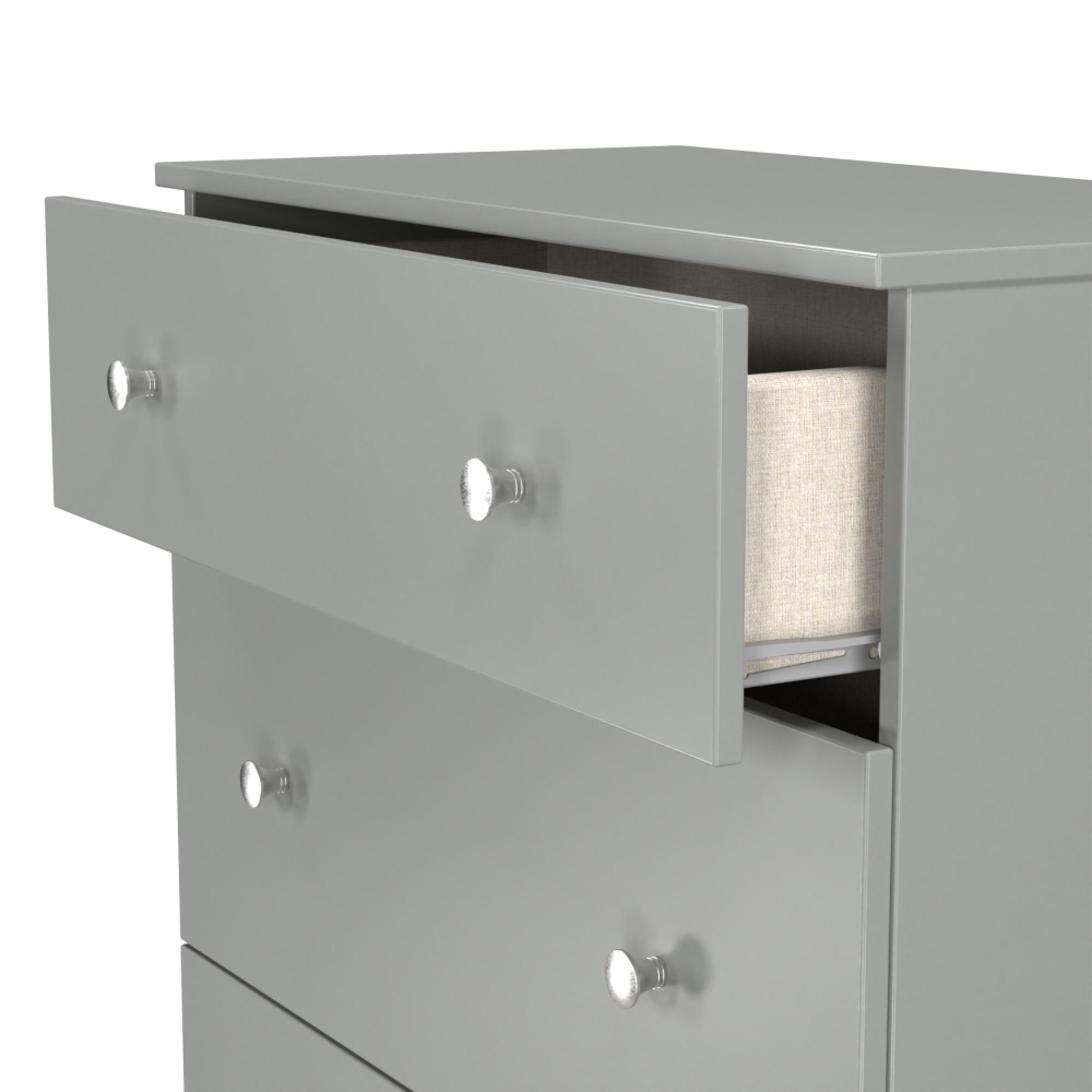 Yarmouth Chest - Deep - 3 Drawer - Dusk Grey