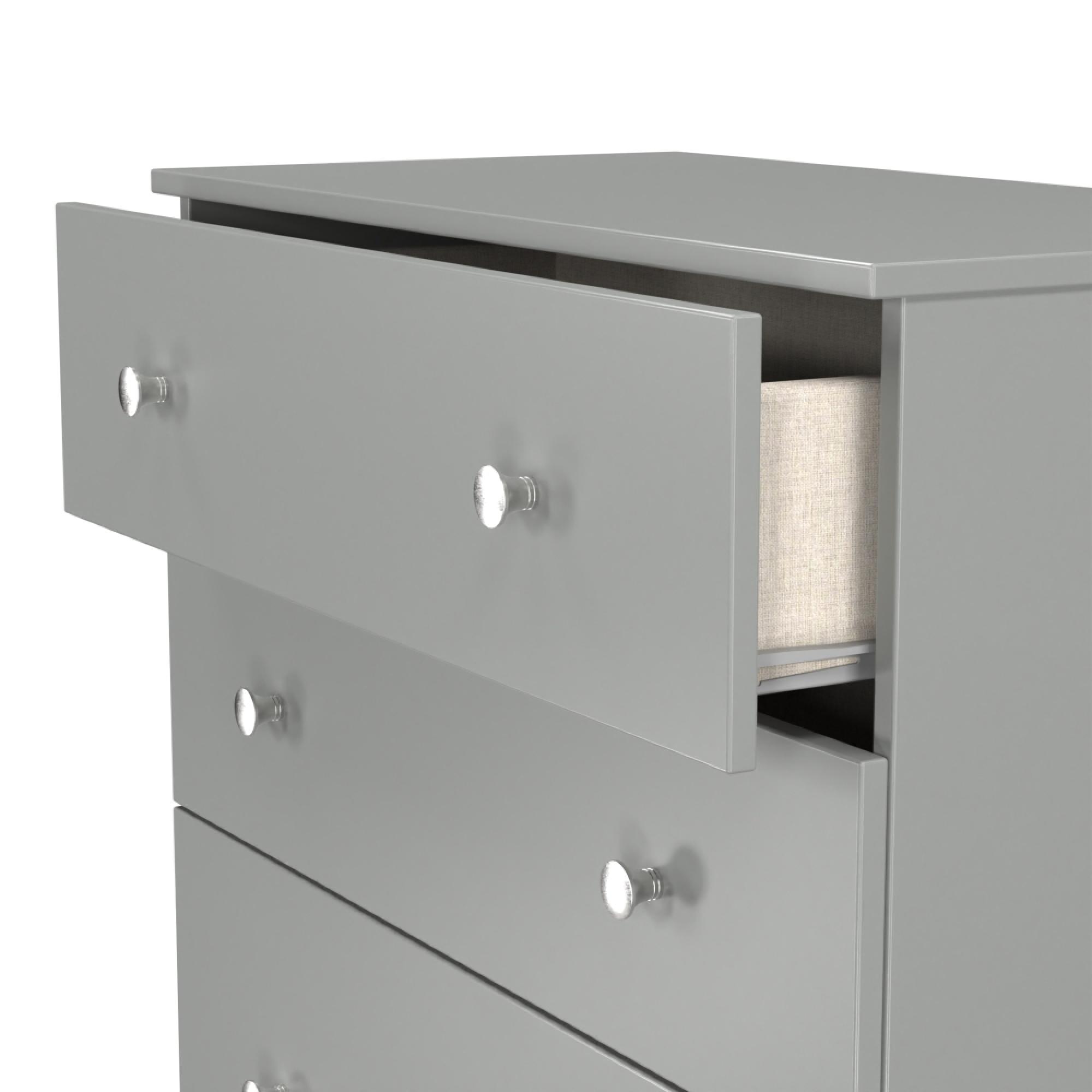Yarmouth Chest - Deep - 4 Drawer - Dusk Grey