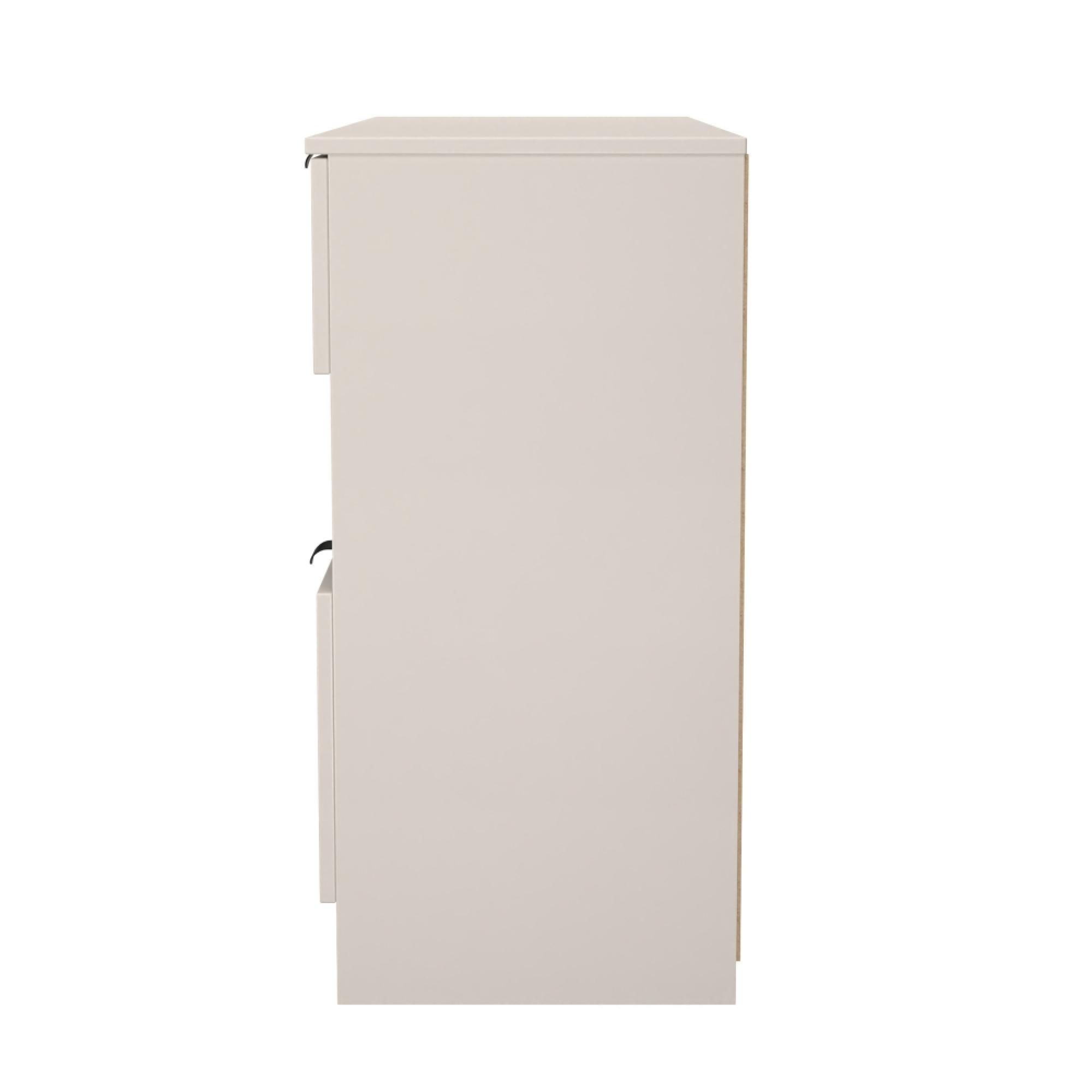 Bora Chest - 4 Drawer - Open Shelf - Midi - Kashmir Matt