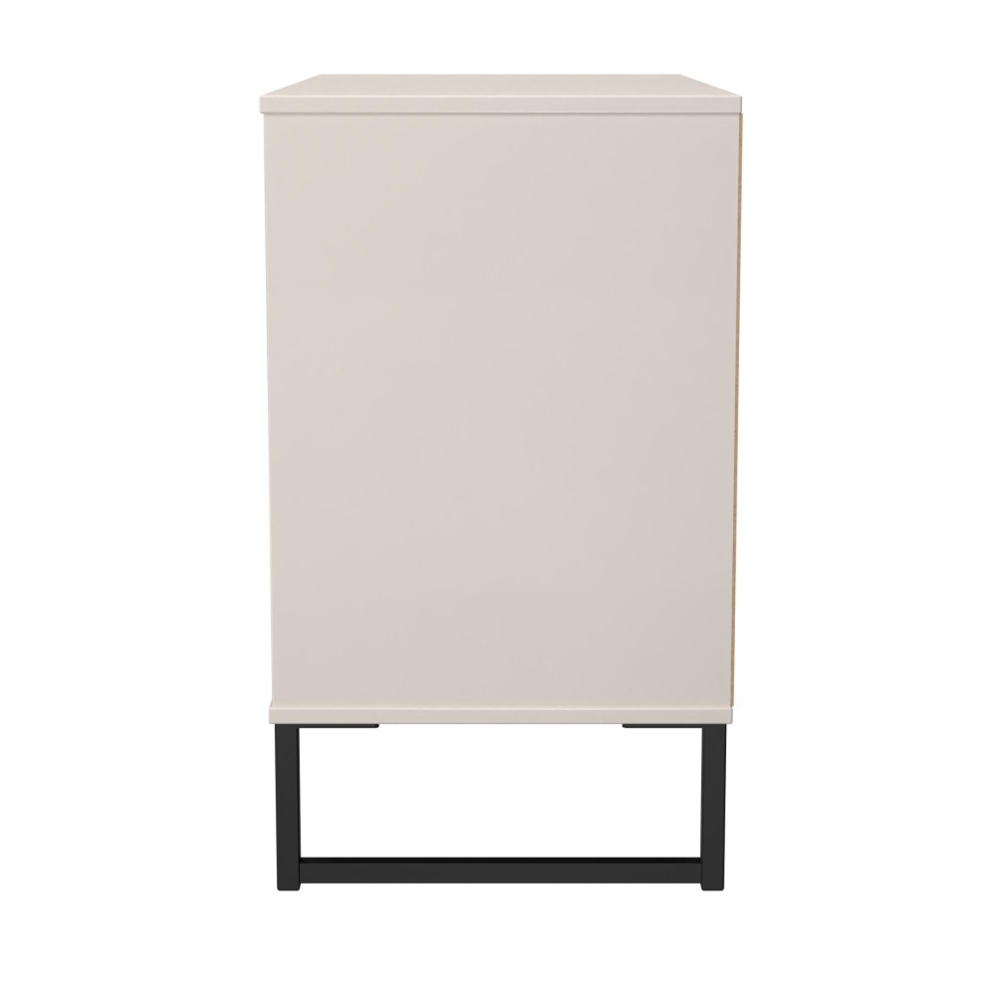 Fluted Chest - 3 Drawer - Kashmir Matt