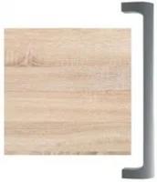 Wiemann Luxor 3+4 Rustic Oak Finish 725 with Chrome Handle