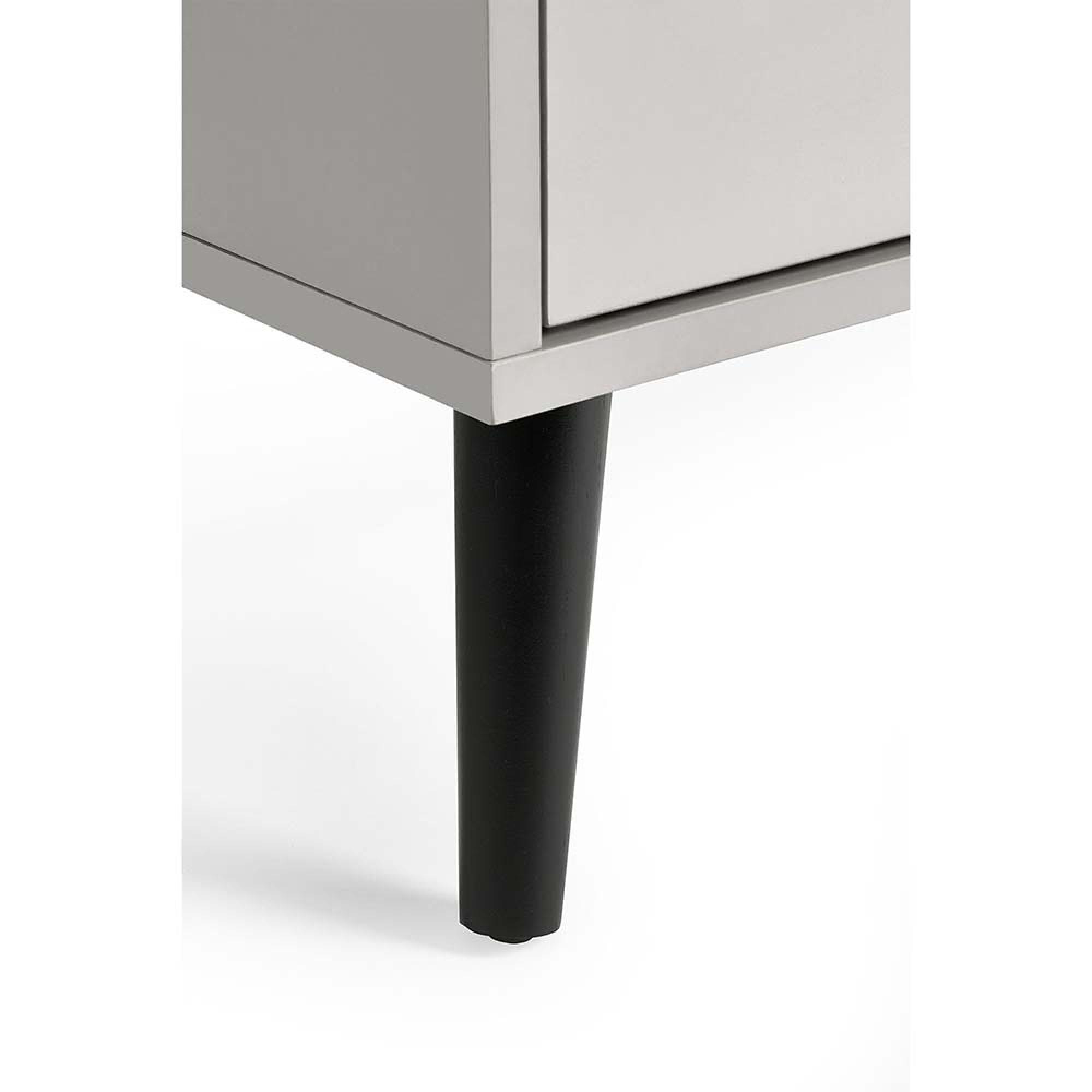 Alba Grey Chest of Drawers - 4 Drawer