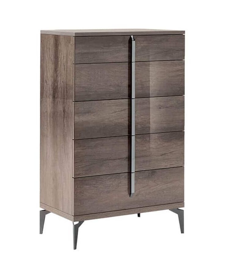 Matera Chest - 5 Drawer - Wood Grain