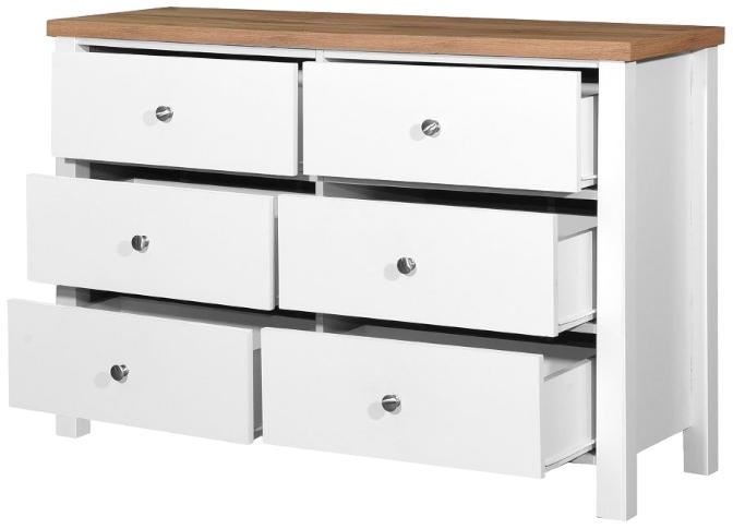 Arthur White 6 Drawer Wide Chest