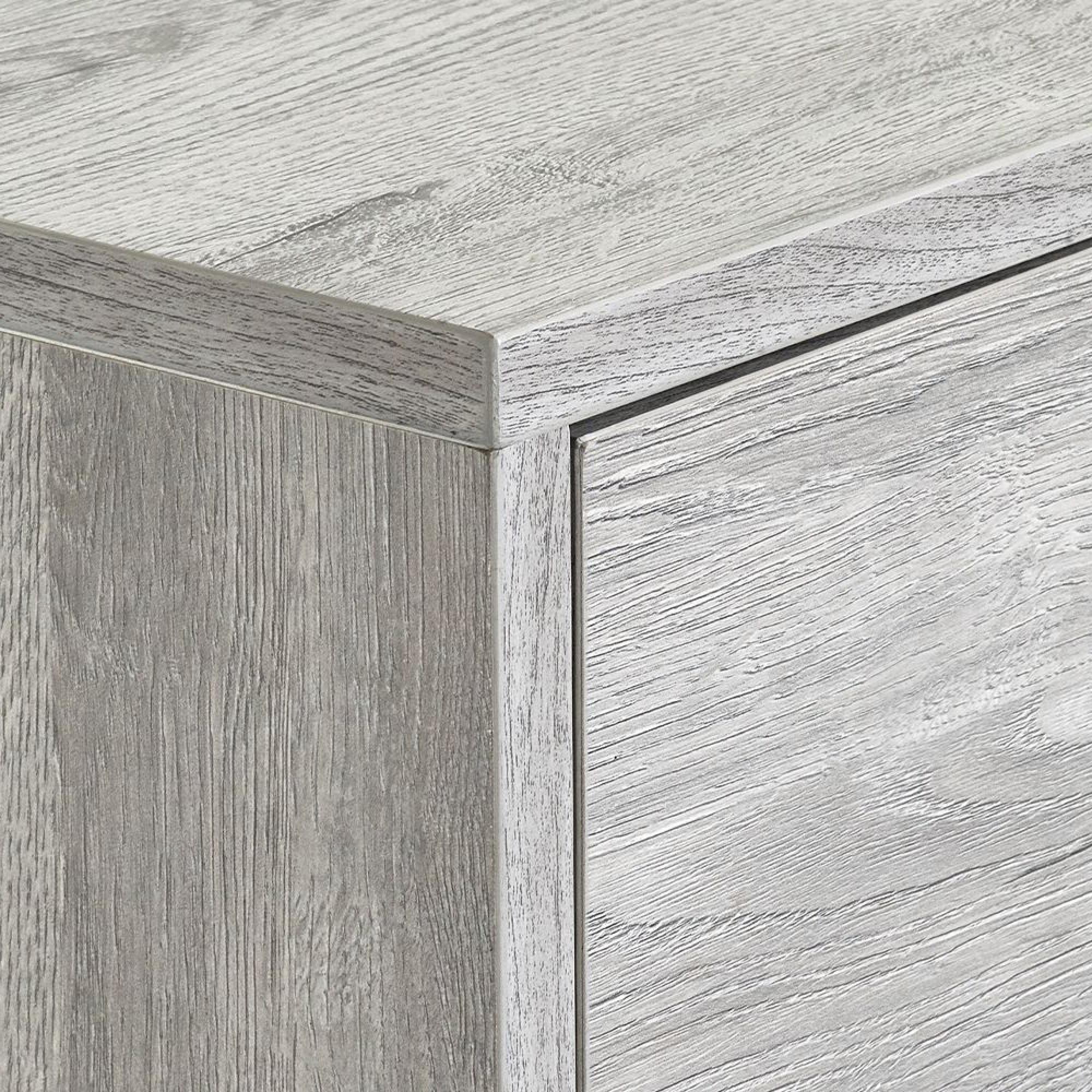 Bali Grey Oak Chest of Drawers - 4 Drawer