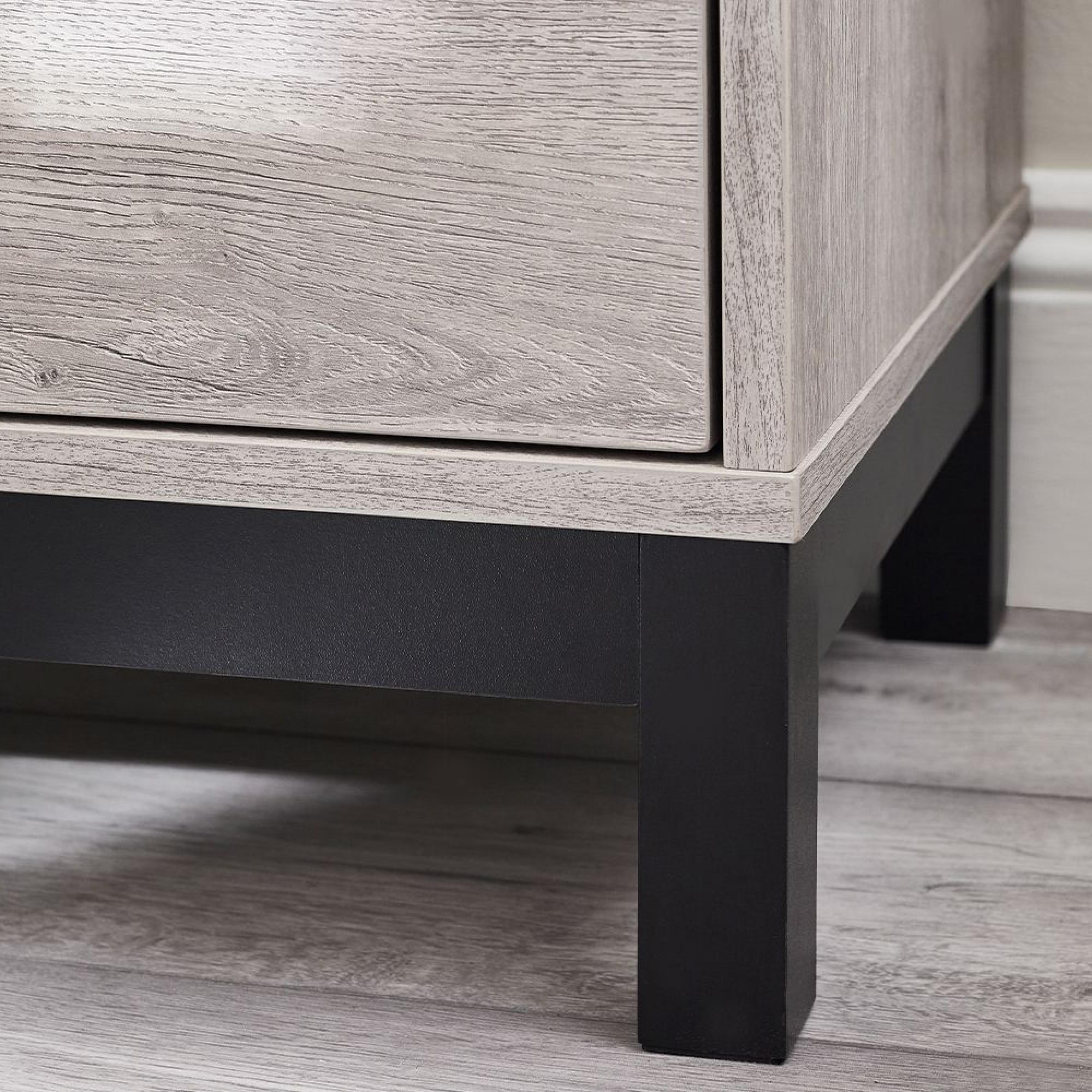 Bali Grey Oak Chest of Drawers - 4 Drawer