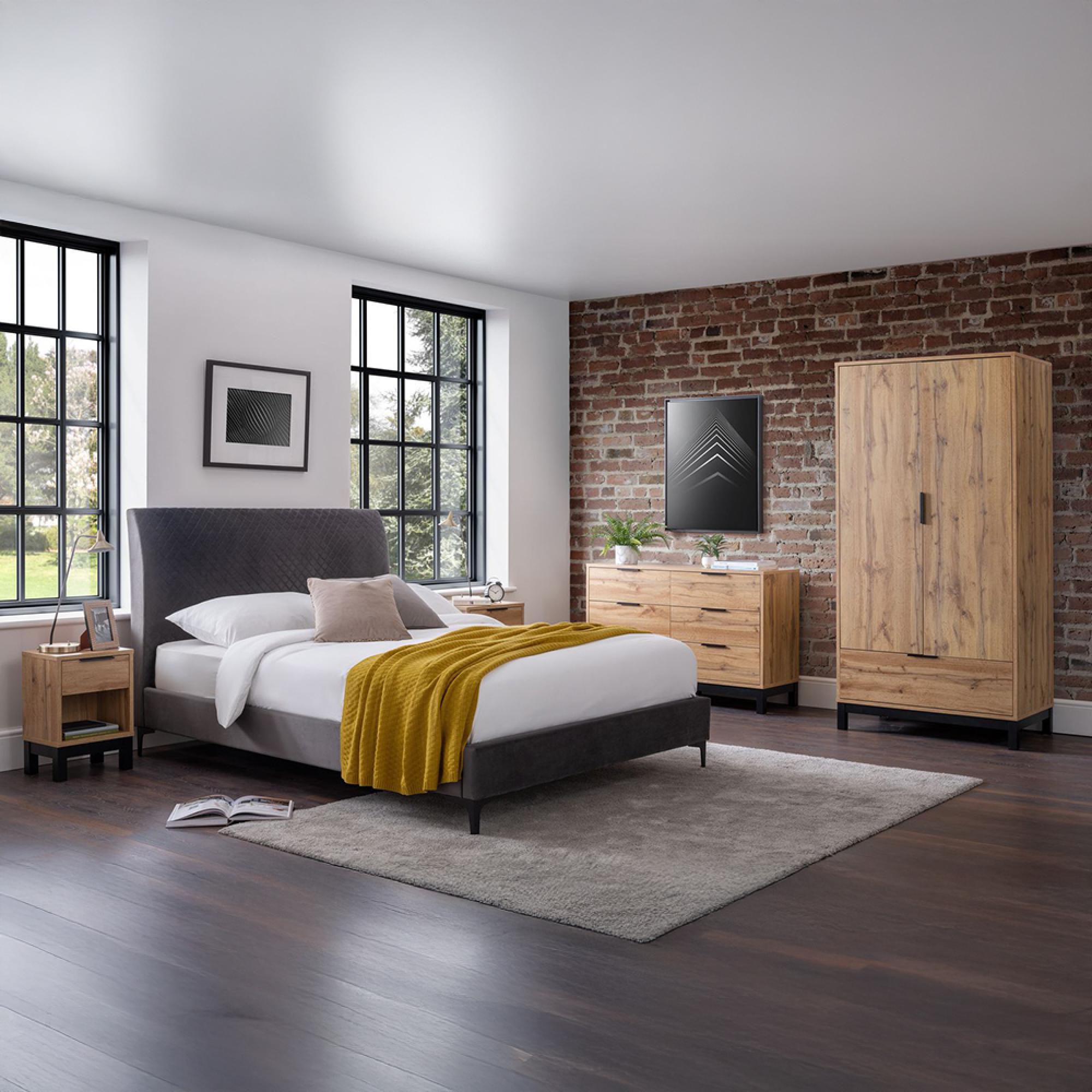 Bali Oak Chest of Drawers - 4 Drawer