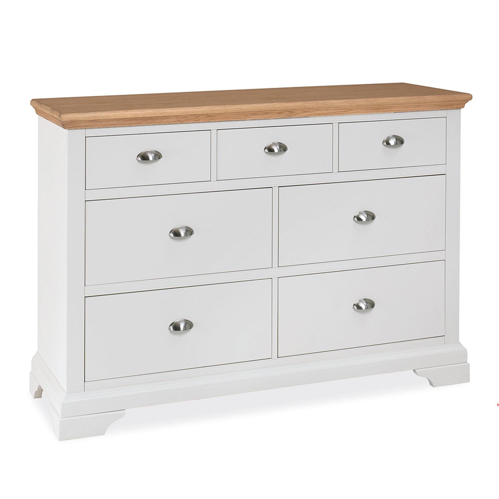 Hampstead Two Tone Chest - 3+4 Drawer