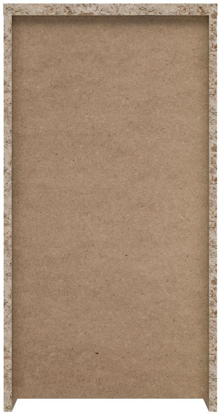 Best Oak and White 2 Drawer 1 Door Cabinet