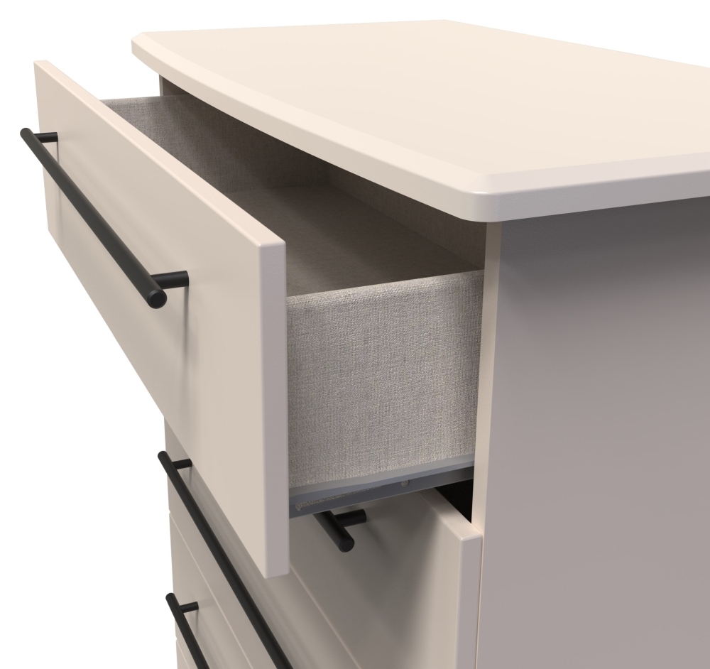 Beverley Chest - 5 Drawer - Cashmere