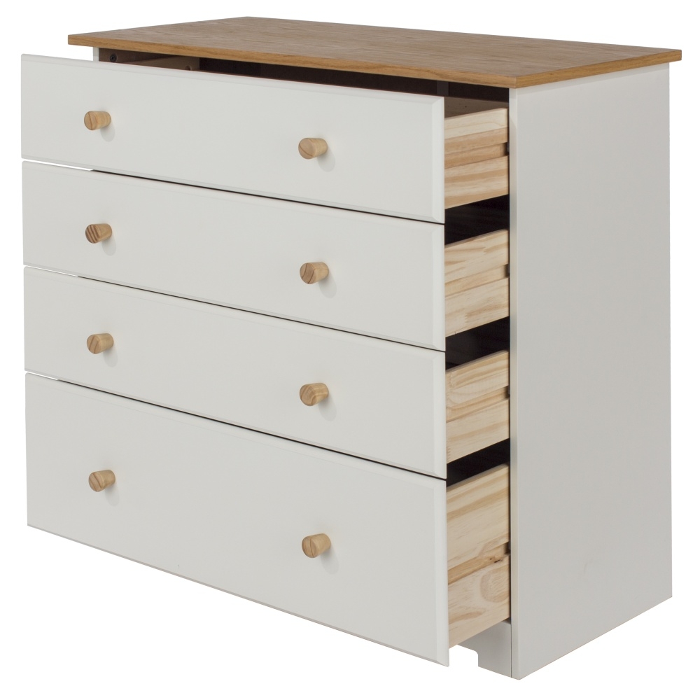 Colorado Chest - 4 Drawer - White