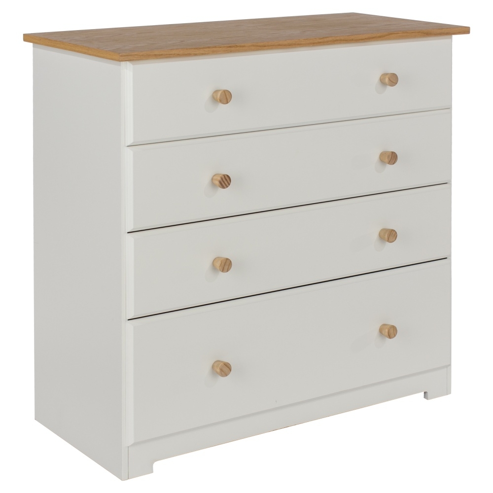 Colorado Chest - 4 Drawer - White
