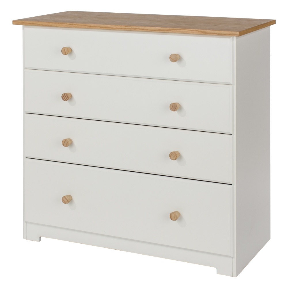 Colorado Chest - 4 Drawer - White