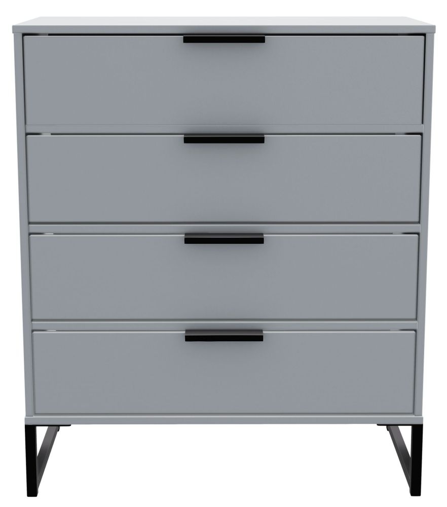 Diego Grey 4 Drawer Chest