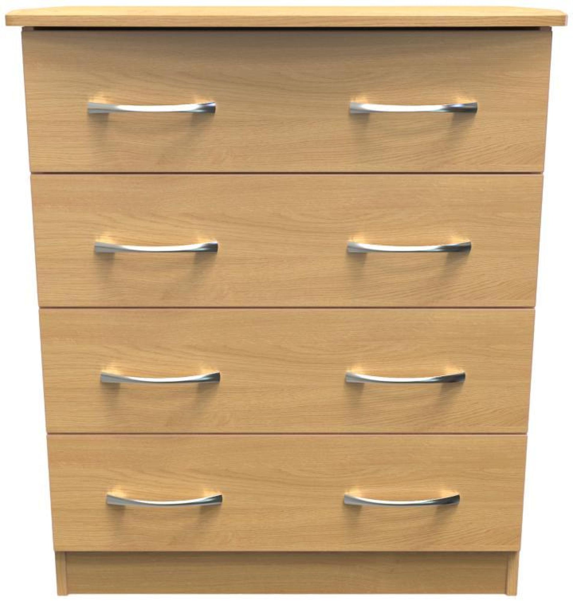 Eve Oak Effect 4 Drawer Chest