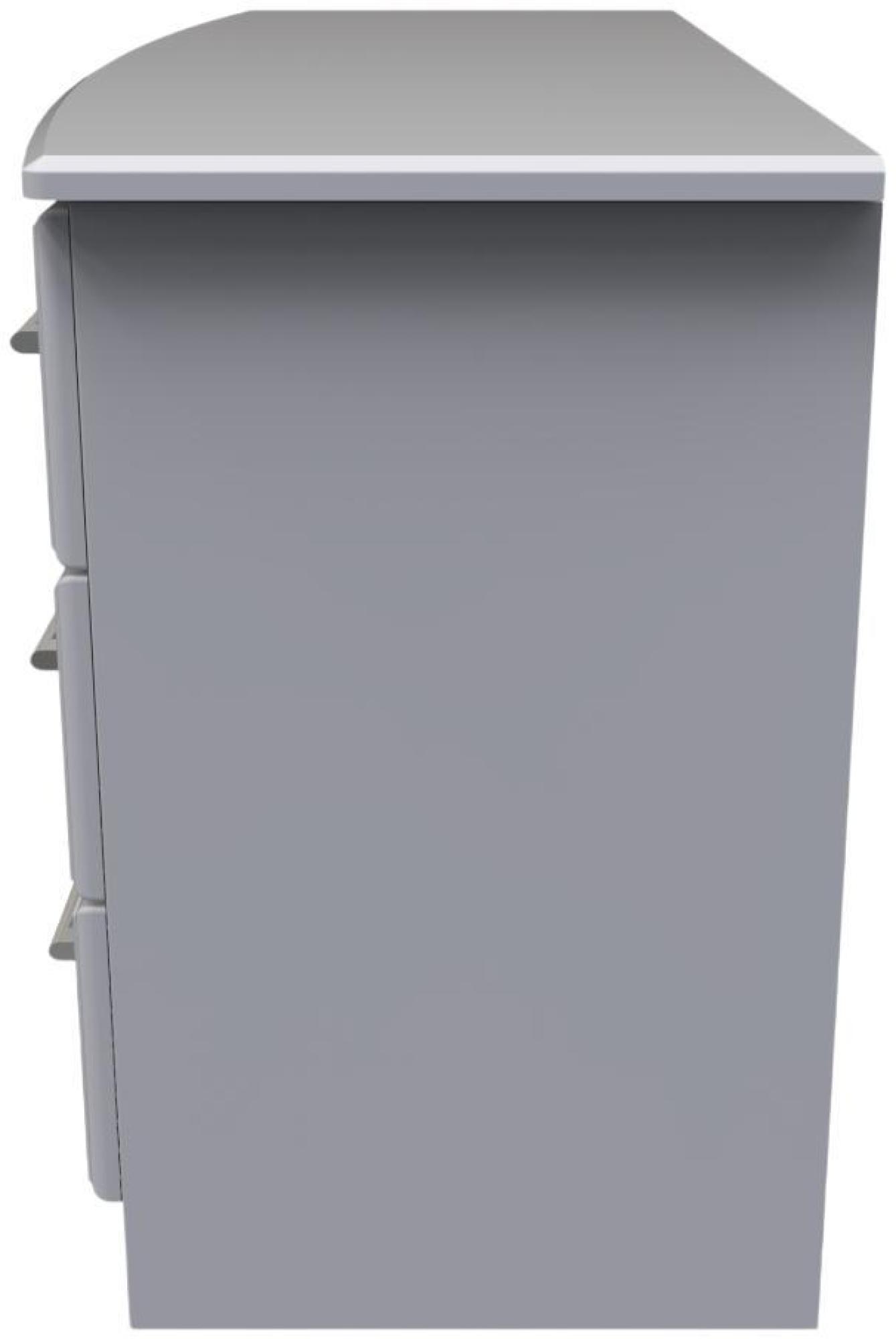 Gina Chest - 6 Drawer - Midi - Grey