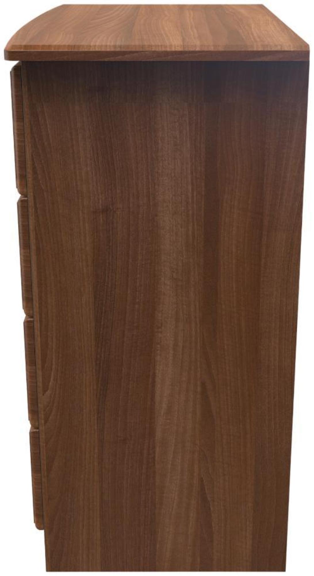 Gina Chest - 4 Drawer - Walnut