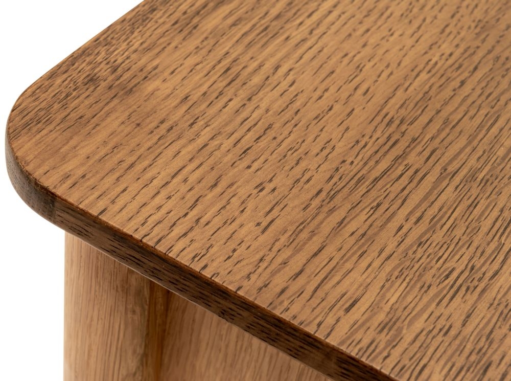 Grace Natural Oak 3 Over 4 Drawer Wide Chest
