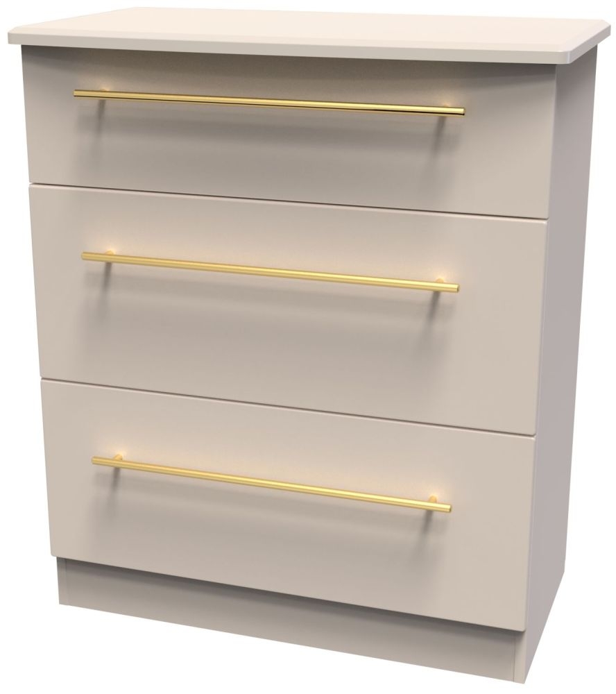 Haworth Chest - 3 Drawer - Small - Cashmere