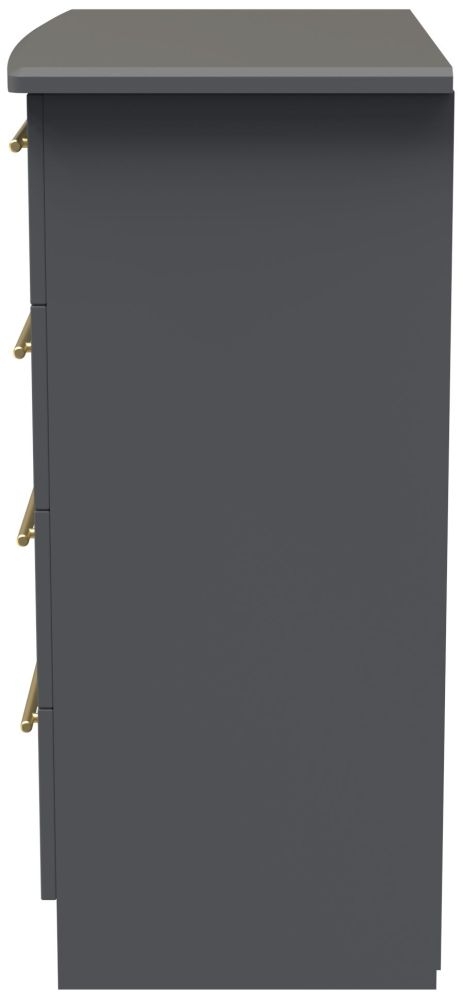 Haworth Chest - 4 Drawer - Grey