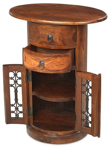 Indian Sheesham 2 Drawer Drum Chest