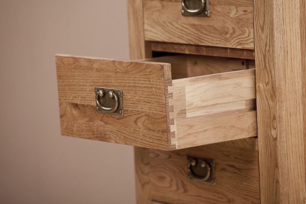 Kent Oak 5 Drawer Chest