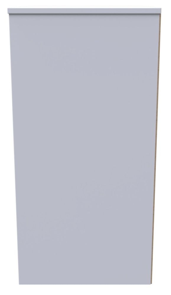 Las Vegas Chest - Deep Midi - 3 Drawer - White and Green